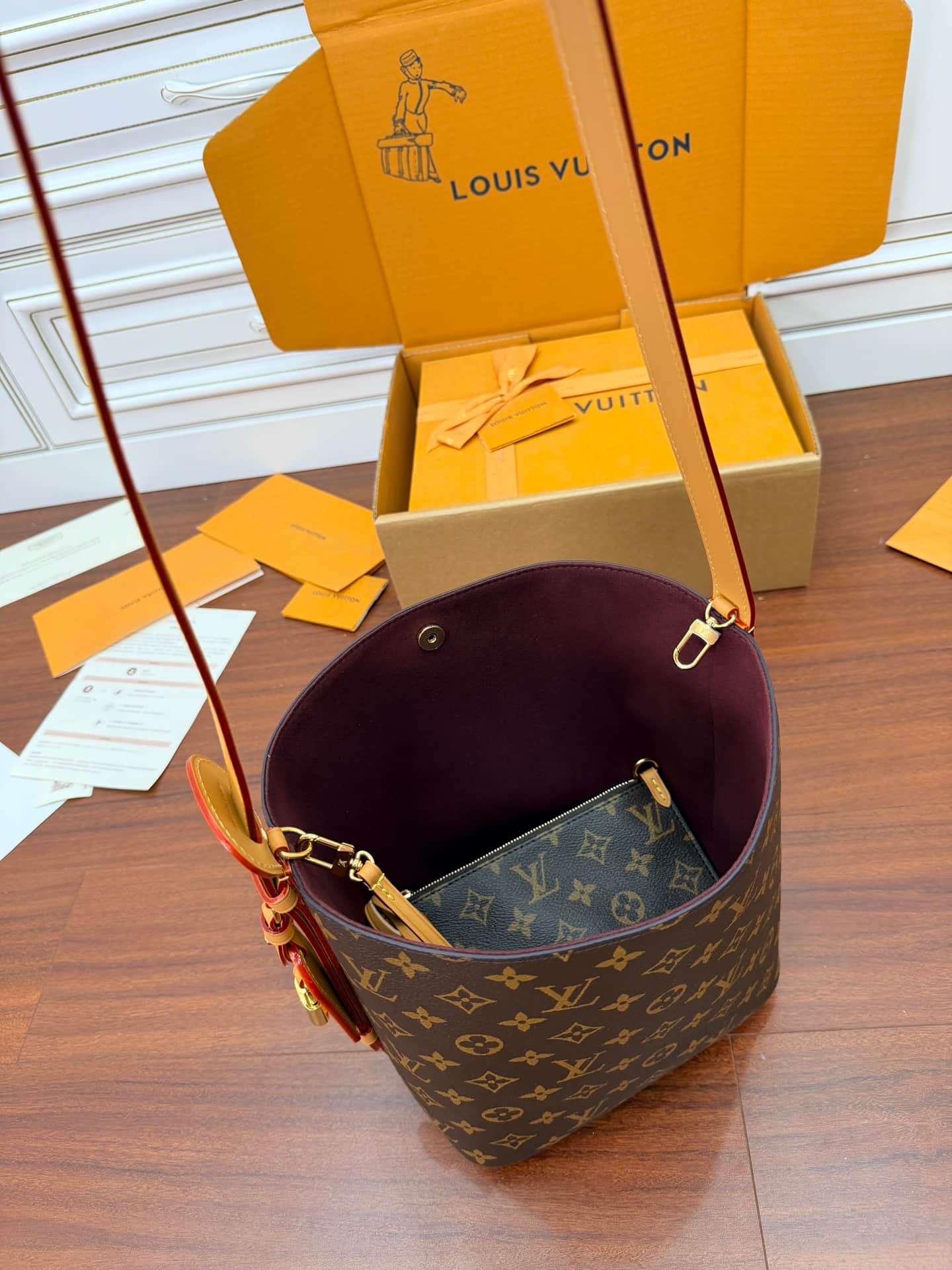 Louis Vuitton All In MM Monogram coated canvas M29628 TOP