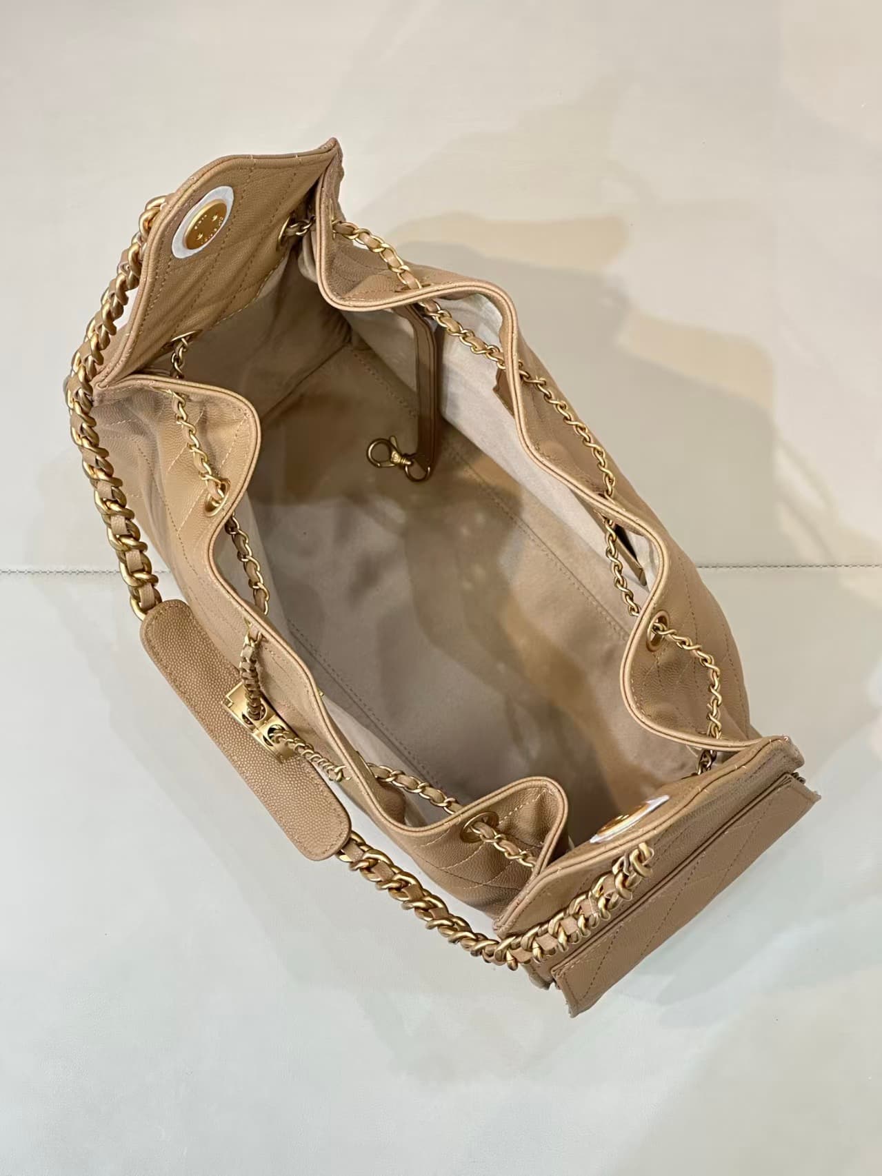 Chanel 25 Medium Hobo handbag AS5311 Grained Calfskin & Gold-tone Metal TOP