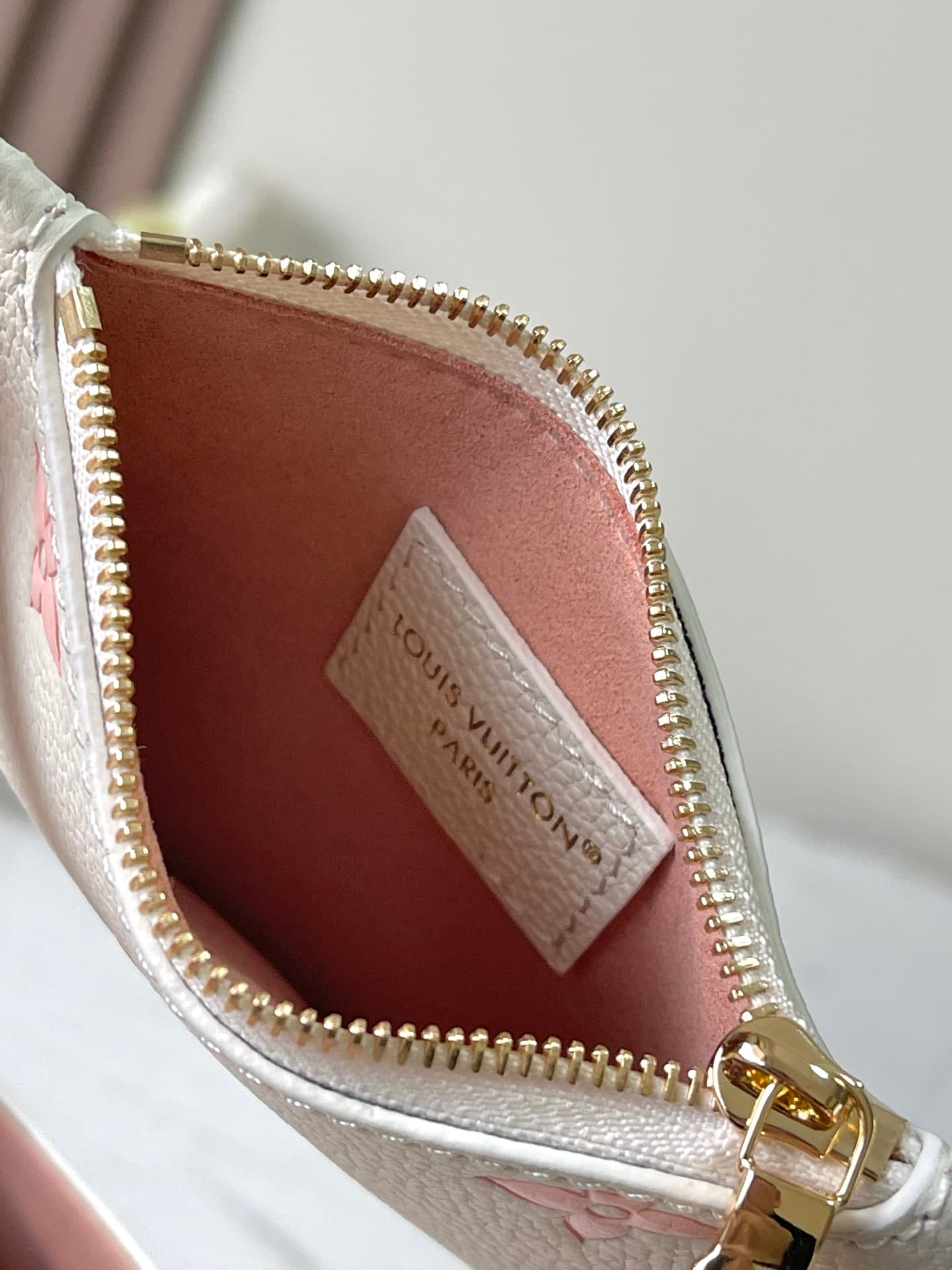 Louis Vuitton All In BB Milky White/Peach Cowhide leather M28315 High