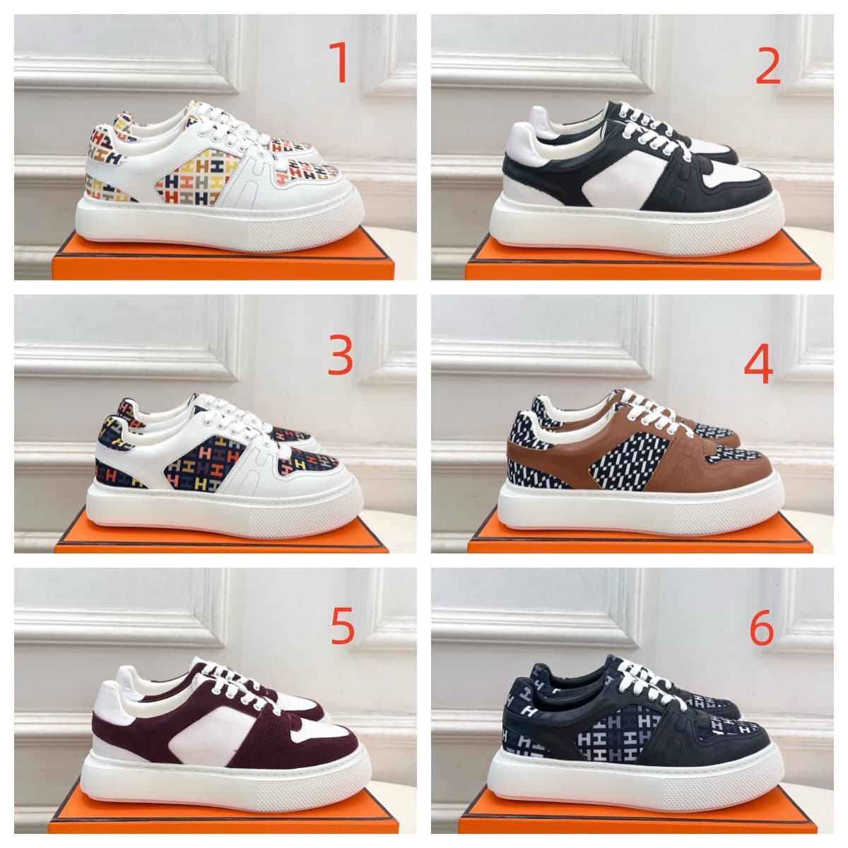 Hermes Sneaker shoes Men