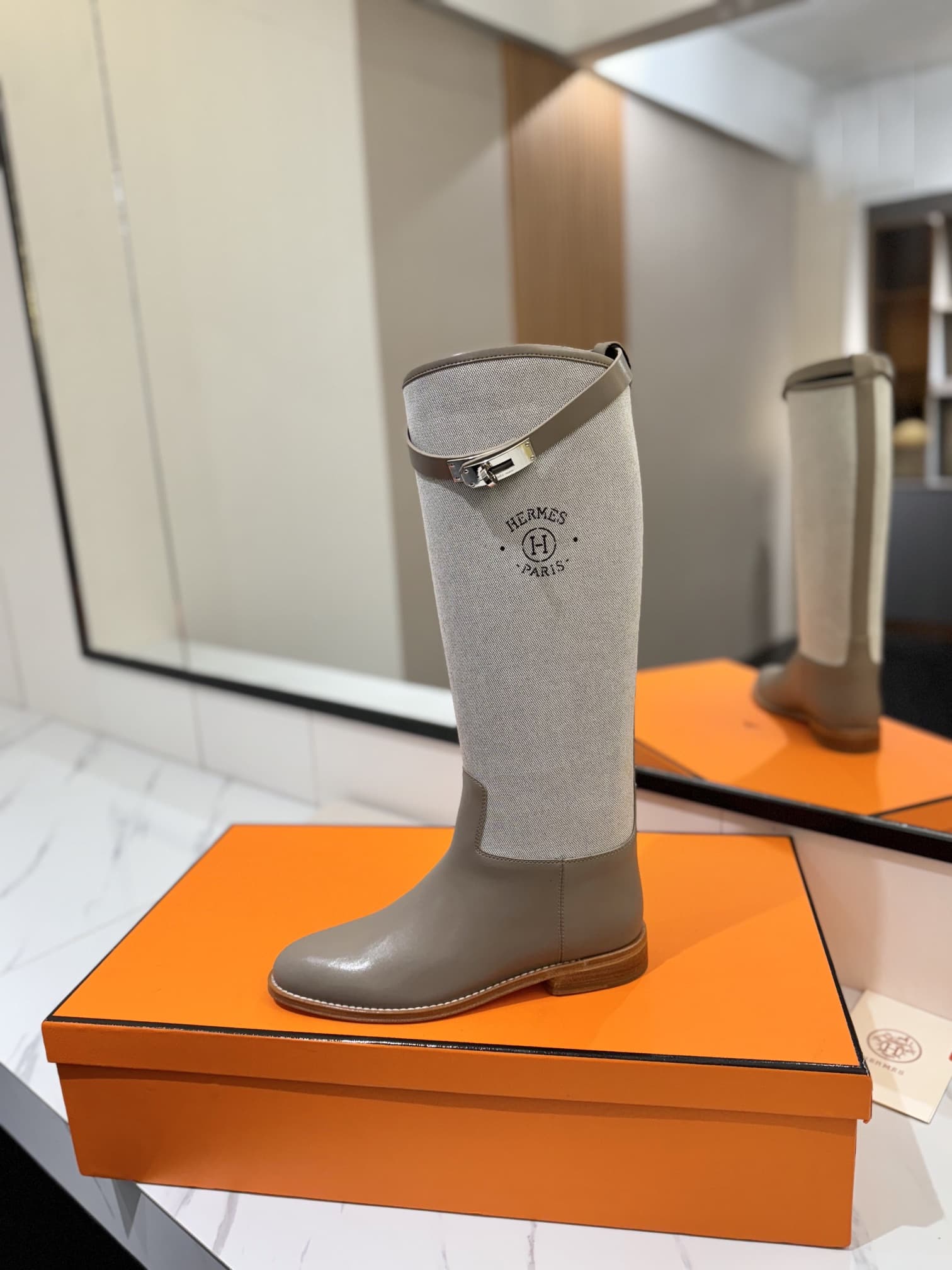 Hermes Jumping Boots Shoes Women