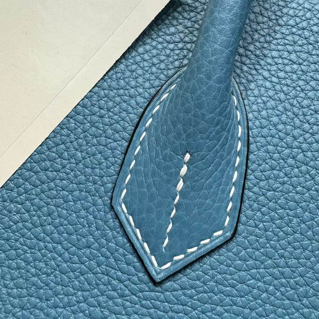 Hermes Birkin 25/30/35cm Bag Togo Leather In Denim Fonce WAX High