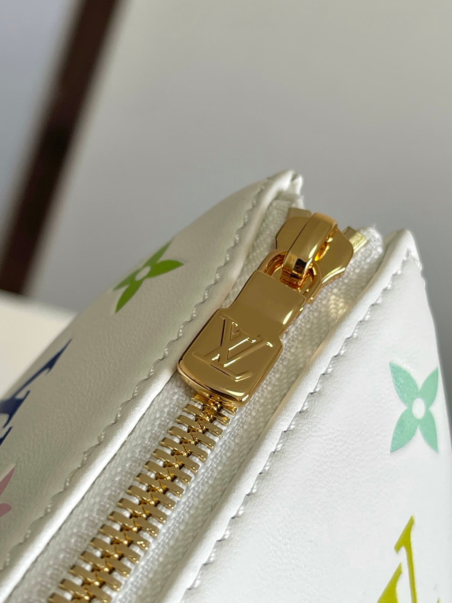 Louis Vuitton x Murakami Coussin PM Monogram-embossed puffy lambskin M13233 High