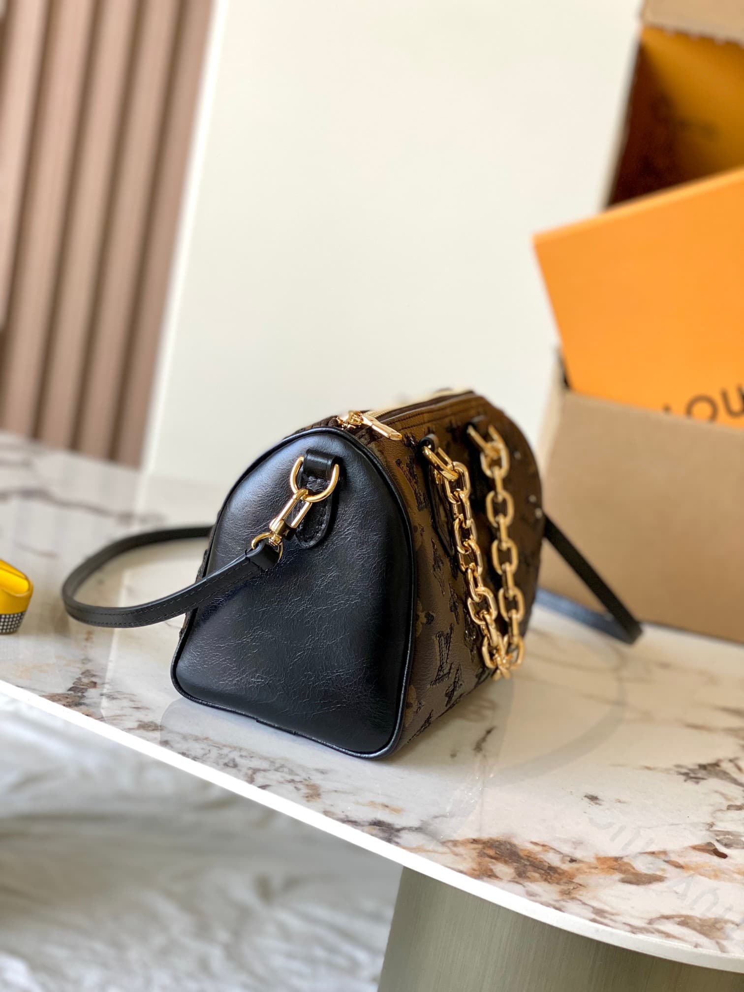 Louis Vuitton Speedy Bandouliere 20 Monogram coated canvas M26314 High