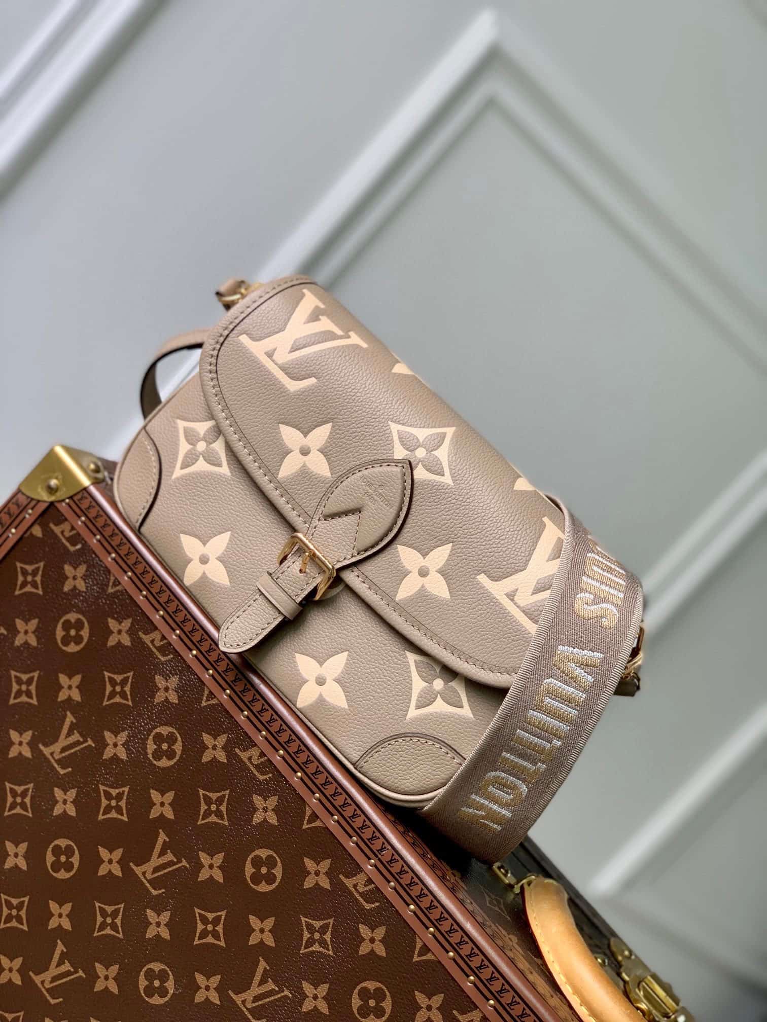 Louis Vuitton Diane Monogram Empreinte Leather M46583 High