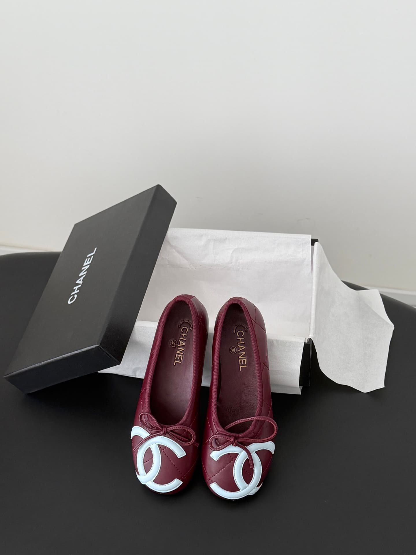 Chanel Coco Beach Ballet Flats
