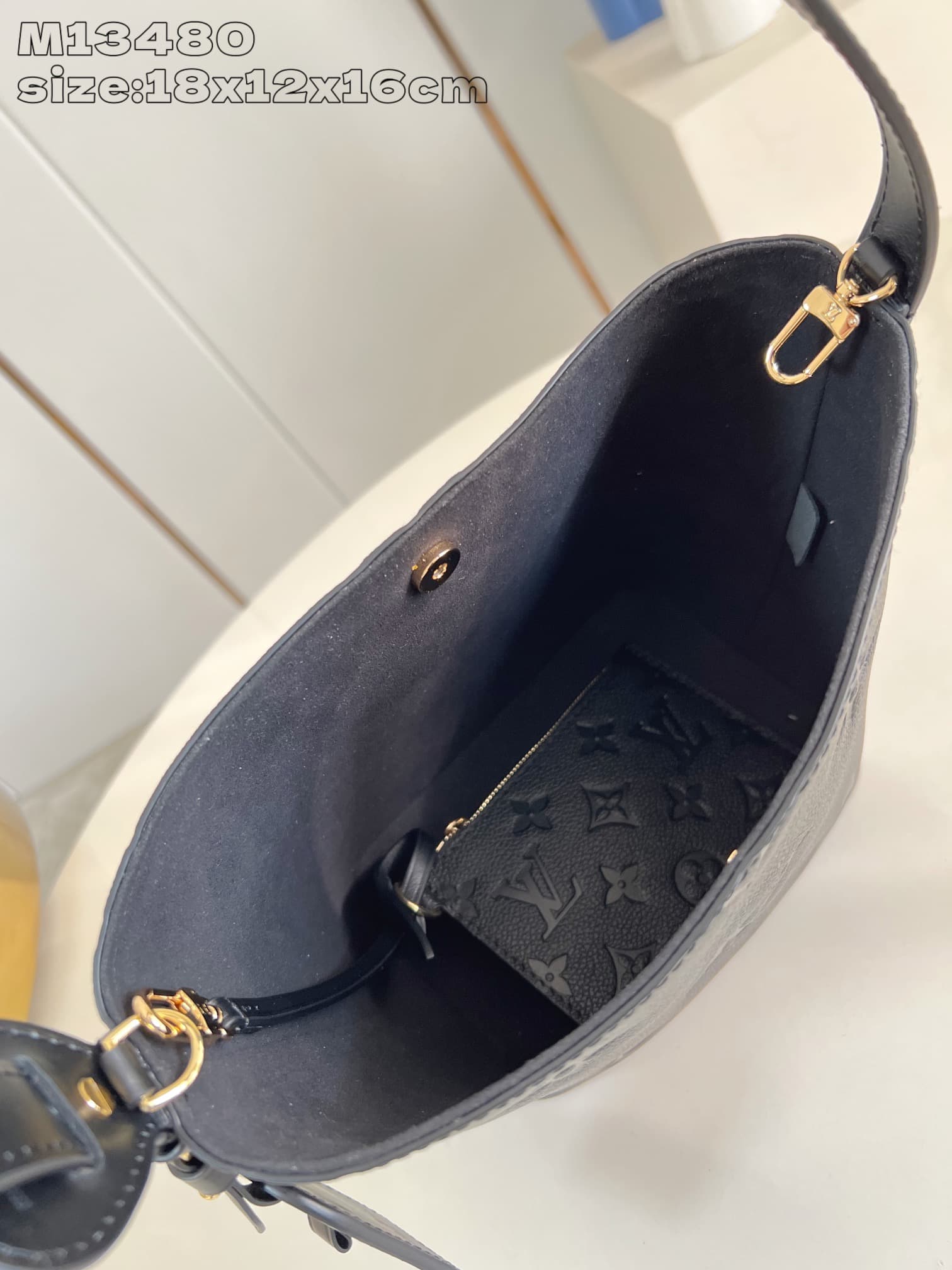 Louis Vuitton All In BB Monogram Empreinte Leather M13480 High