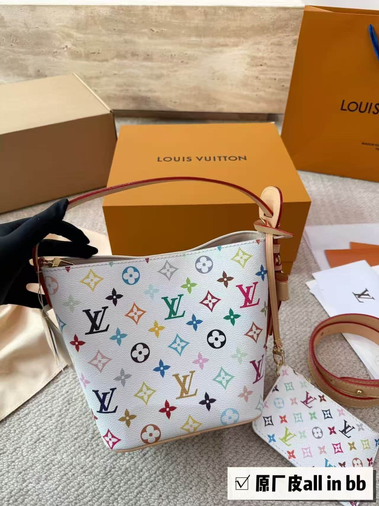 Louis Vuitton x Murakami All In BB Monogram coated canvas M13089 High