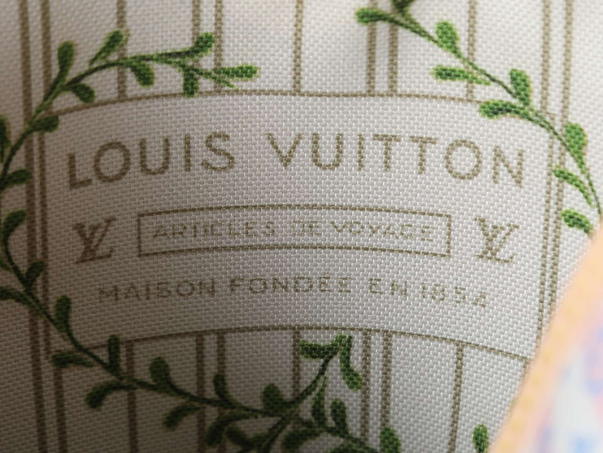 Louis Vuitton All In BB Blue Coated canvas M29115 High