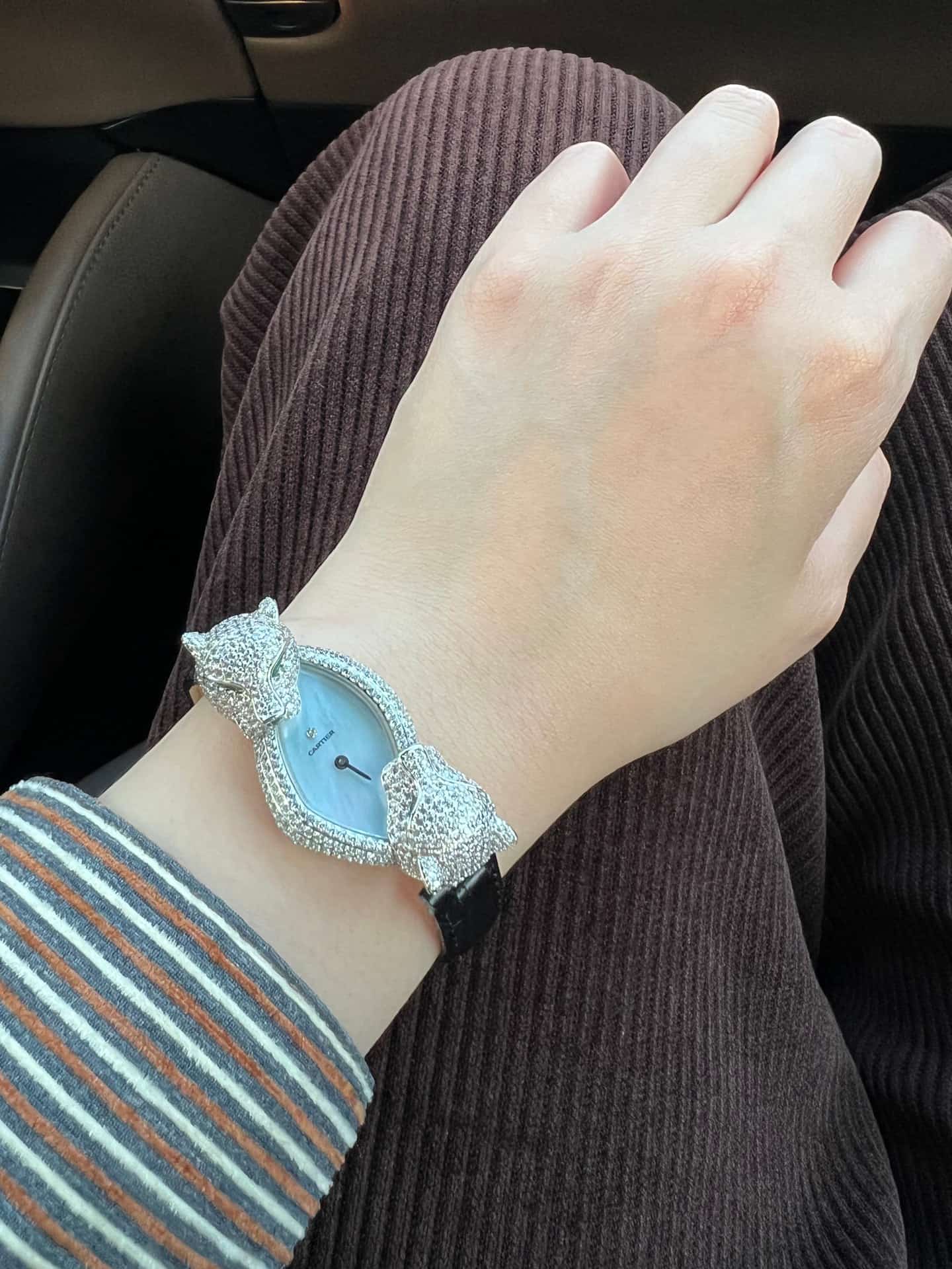 Cartier Panthère Crash Jewelry Watch TOP