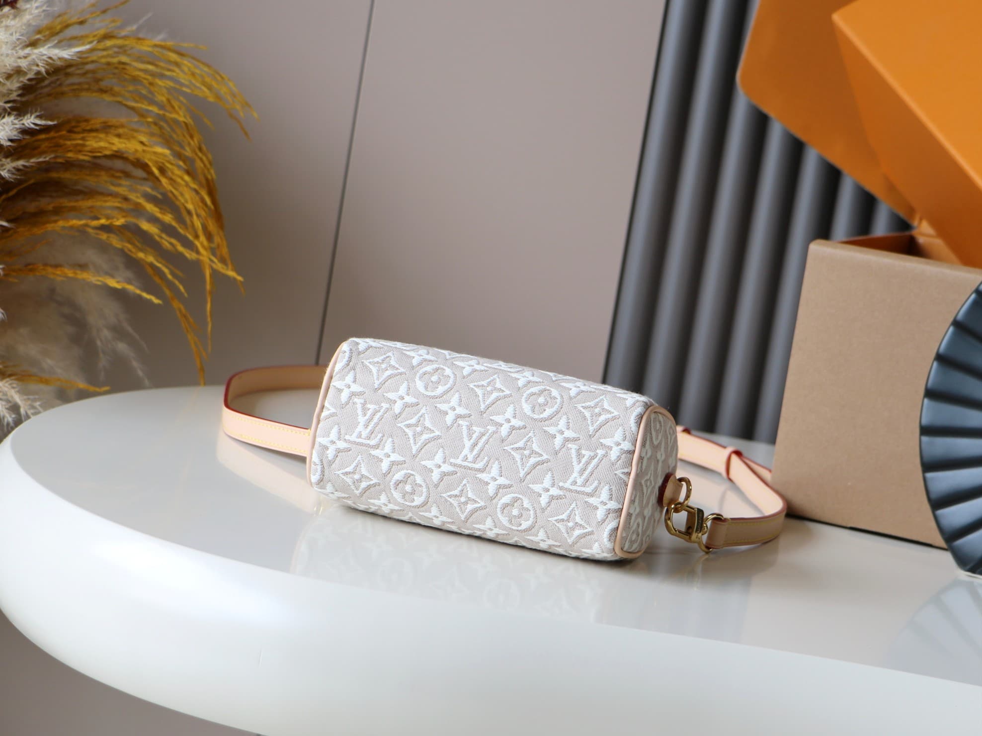 Louis Vuitton Nano Speedy Monogram Emblème Peuplier M28502 High