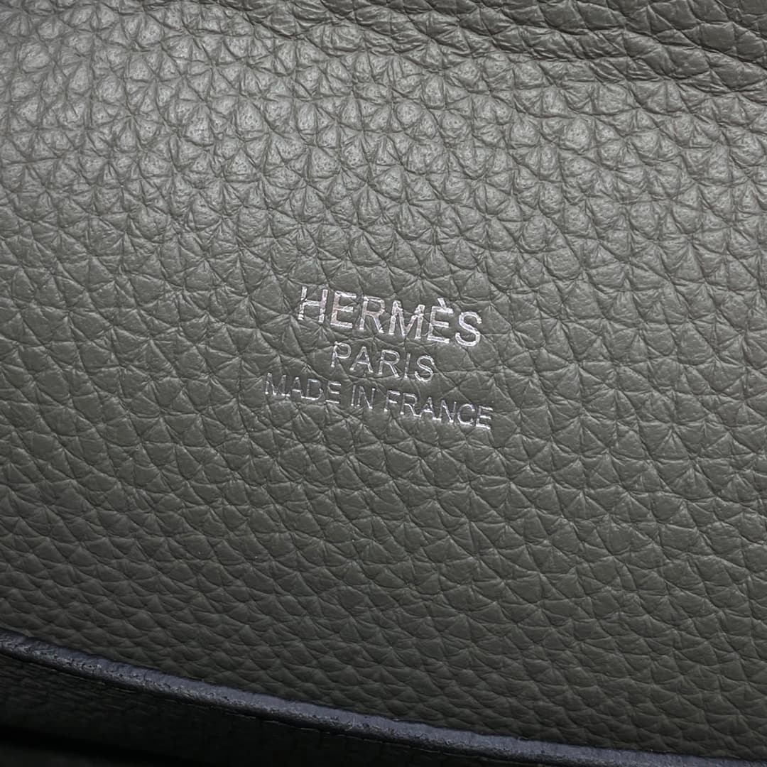 Hermès Videpoches Bag Togo Leather In Poussiere WAX High