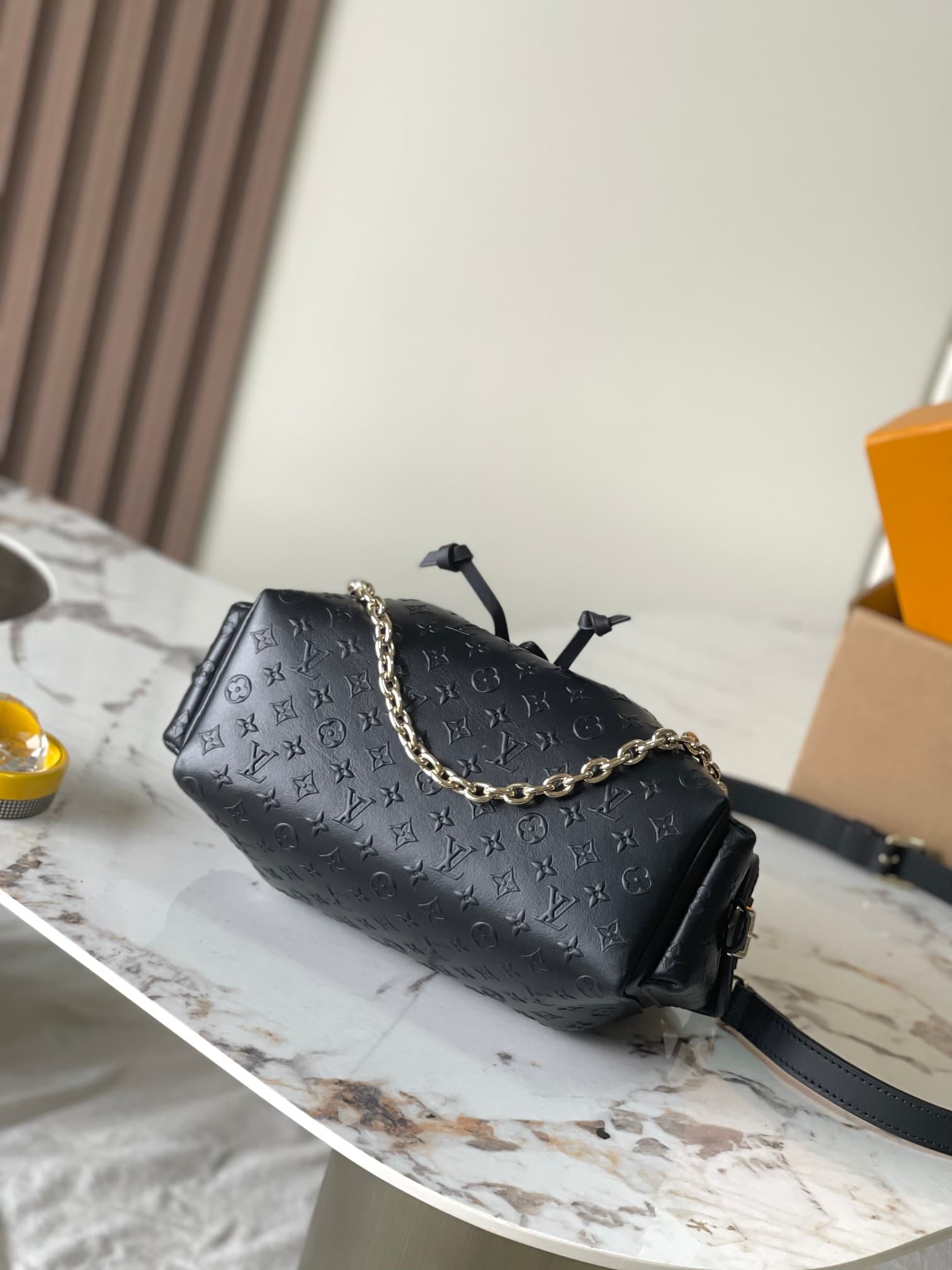 Louis Vuitton Odyssée Black Calfskin leather M25554 TOP