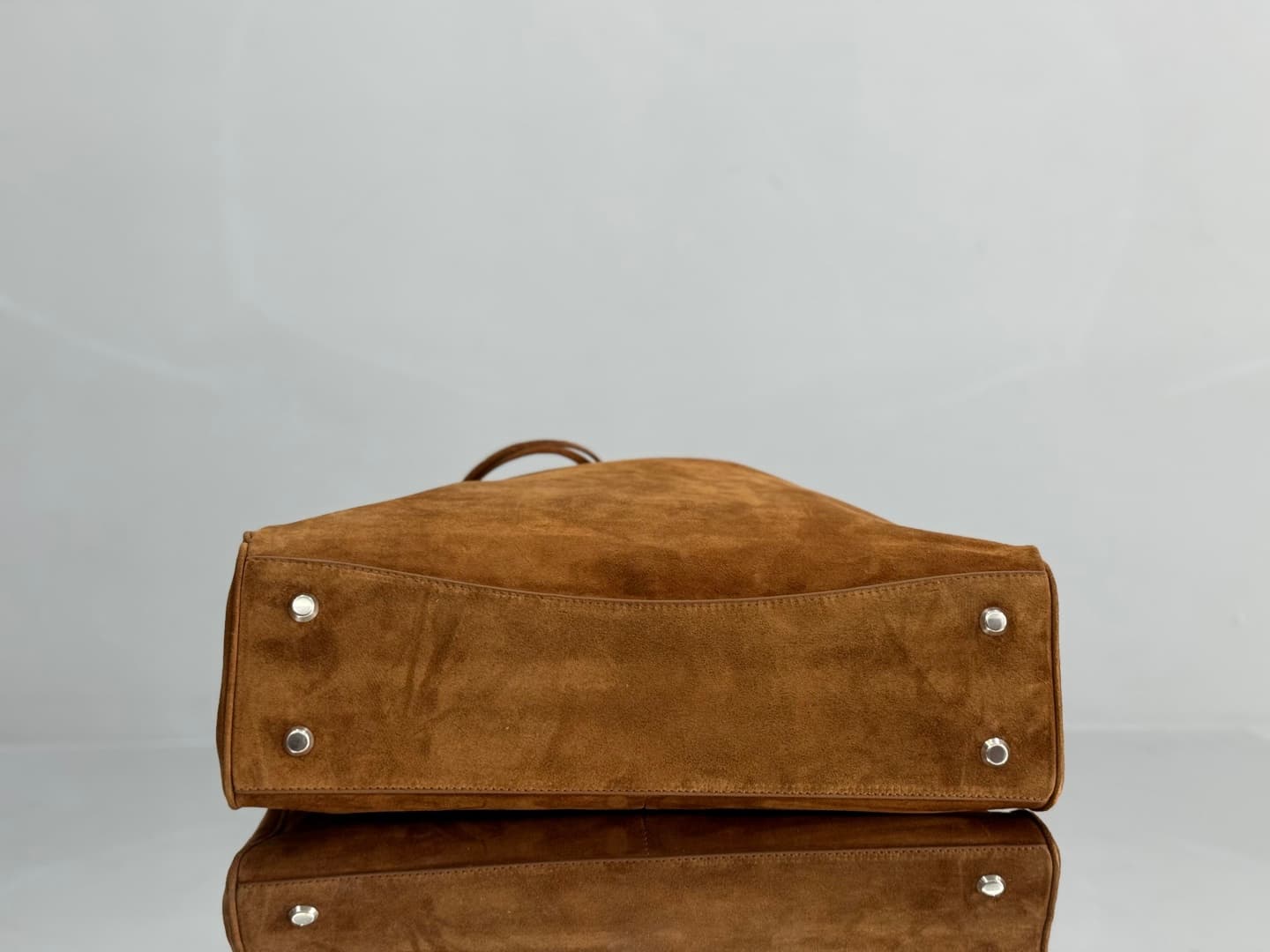 Balenciaga Rodeo Large Bag in Camel Waxed Suede Calfskin With Silver-Tone Metal TOP