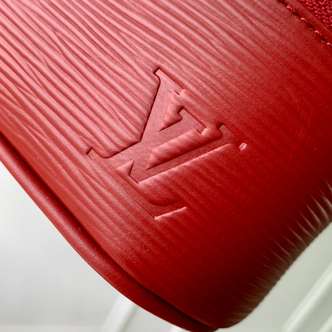 Louis Vuitton Nice Nano Epi grained leather Tender M25857 Monogram Red High
