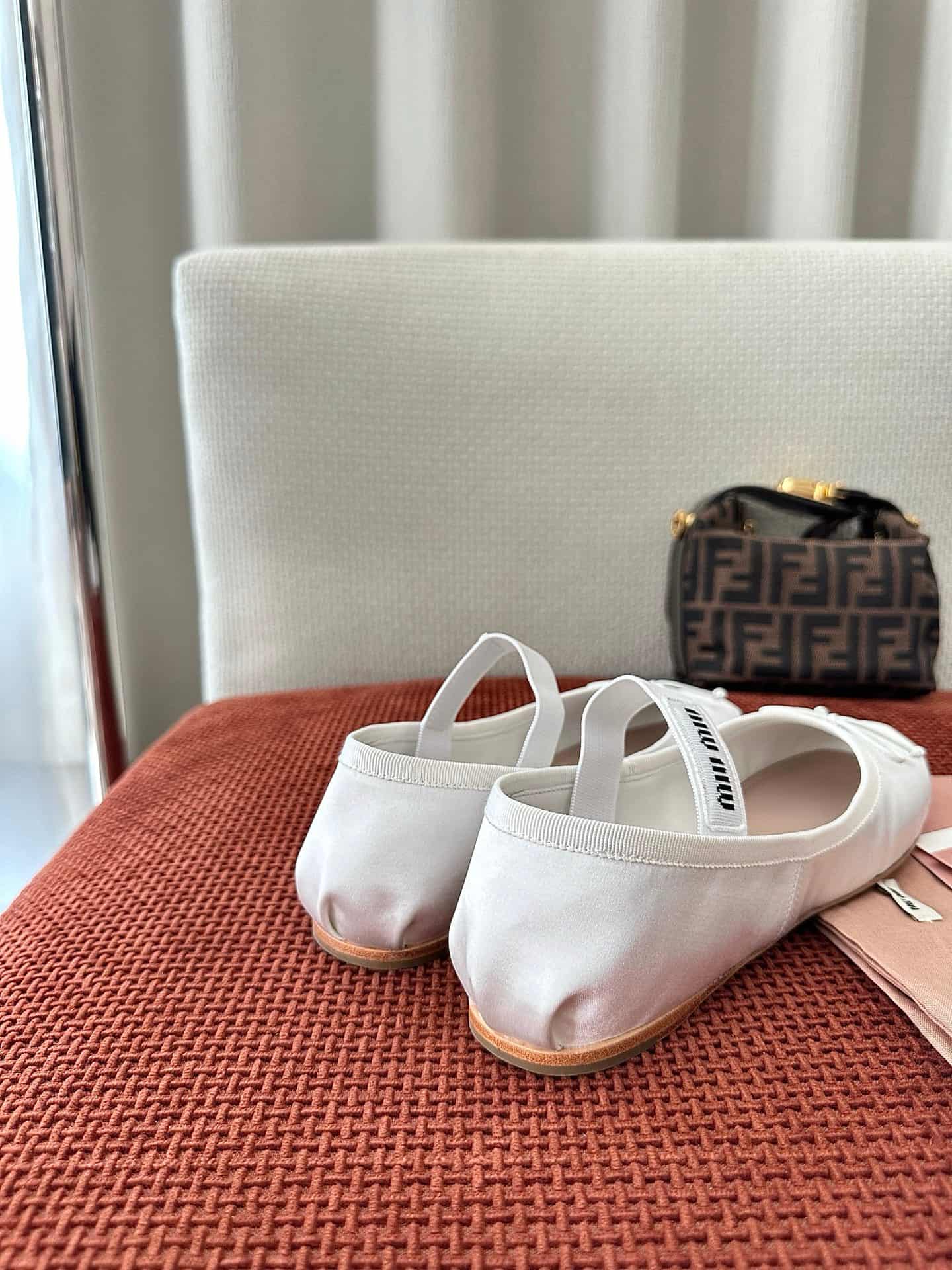Miu Miu Ballet Flat Shoes Women
