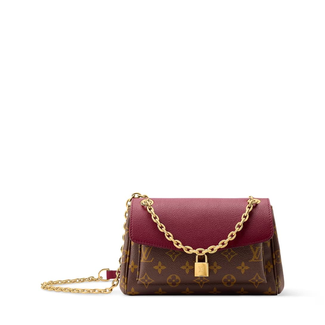 Louis Vuitton Saint Germain BB Monogram/Wine Leather and coated canvas M27067 TOP