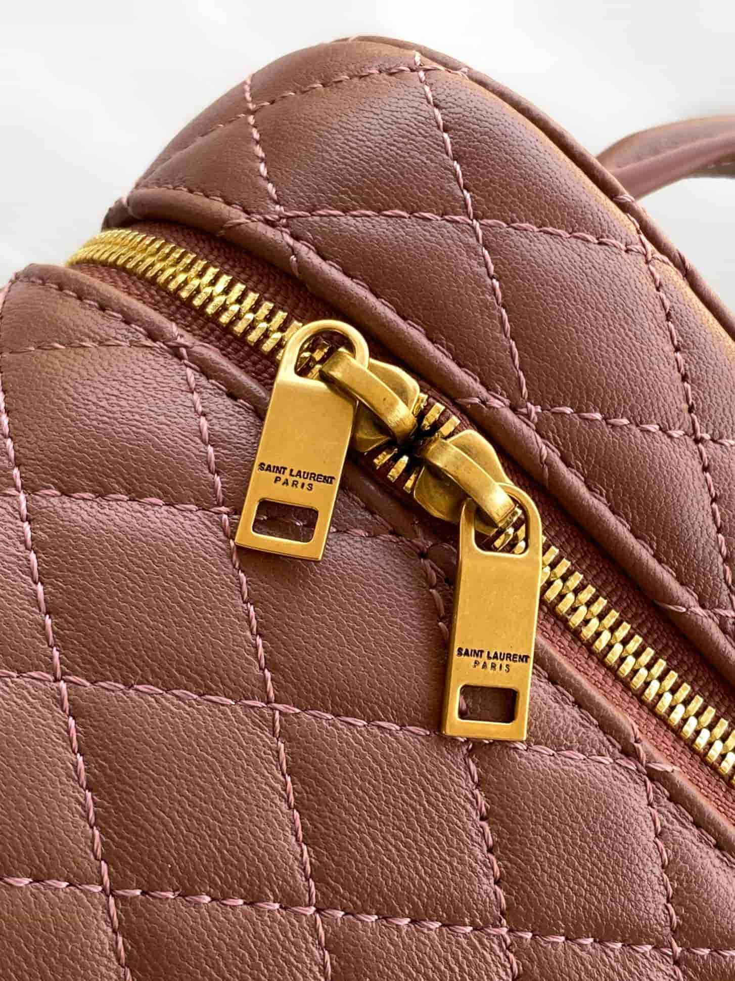 GABY VANITY BAG LAMBSKIN Rose Pink High