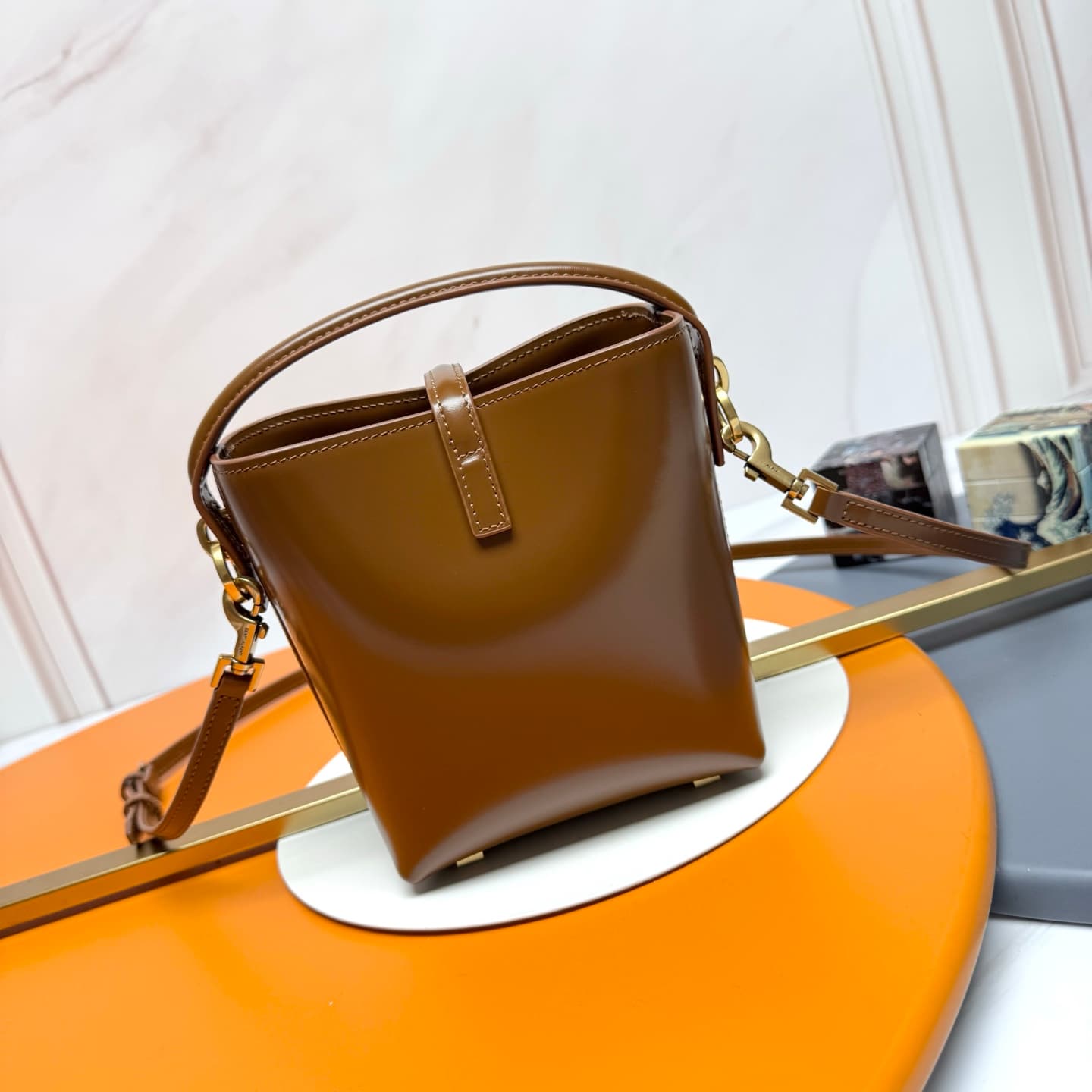 LE 37 mini in shiny leather 765870 FOX High