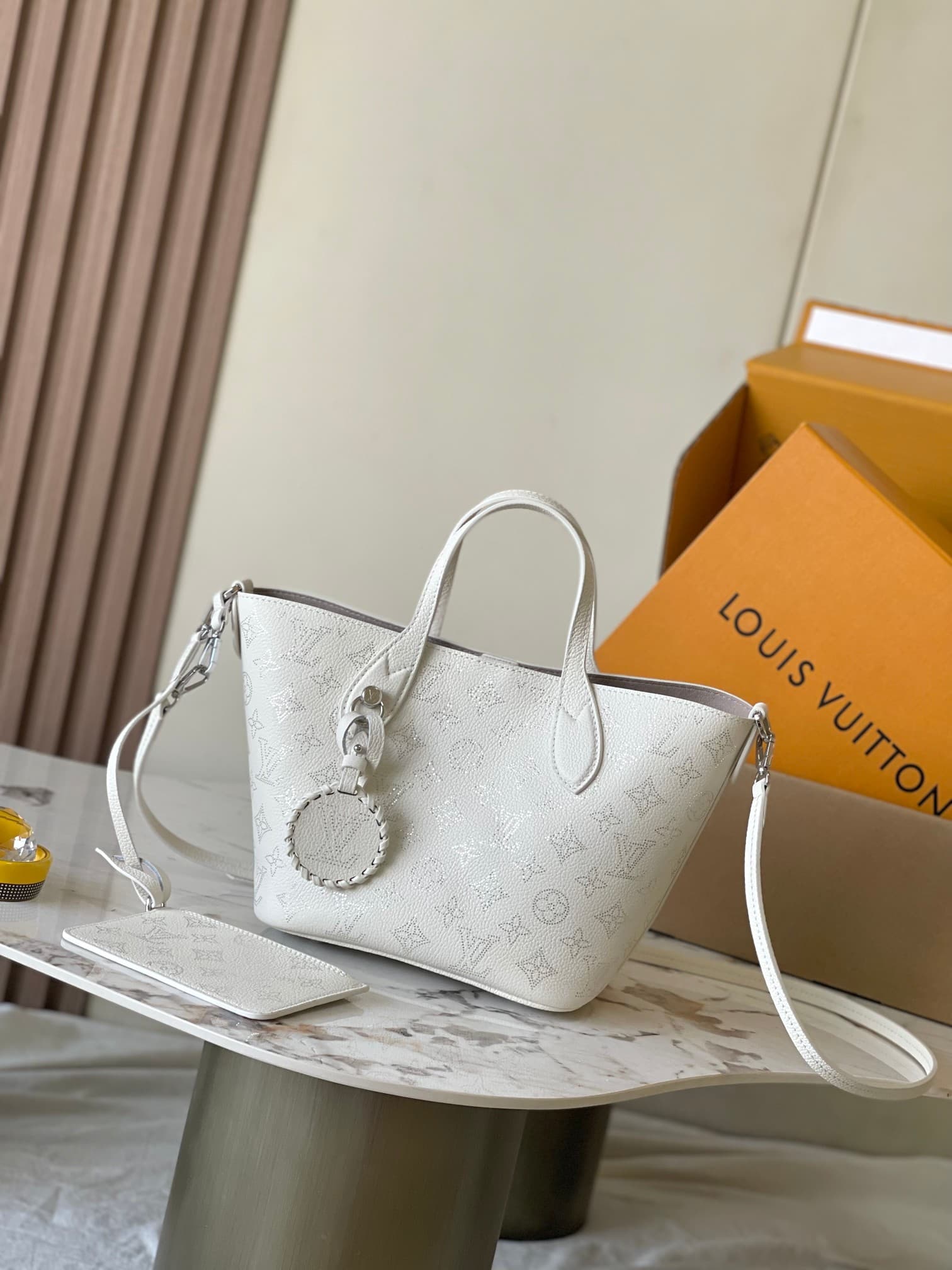 Louis Vuitton Blossom PM Perforated Mahina calfskin leather M11842 Top