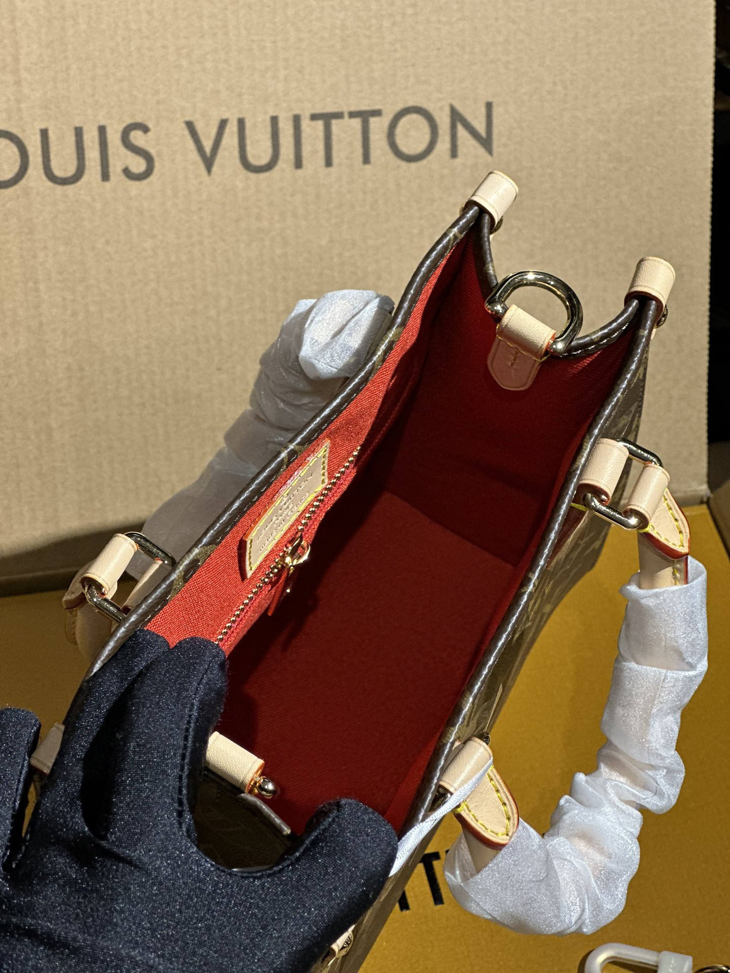 Louis Vuitton Sac Plat BB Bag Monogram coated canvas M46265 High