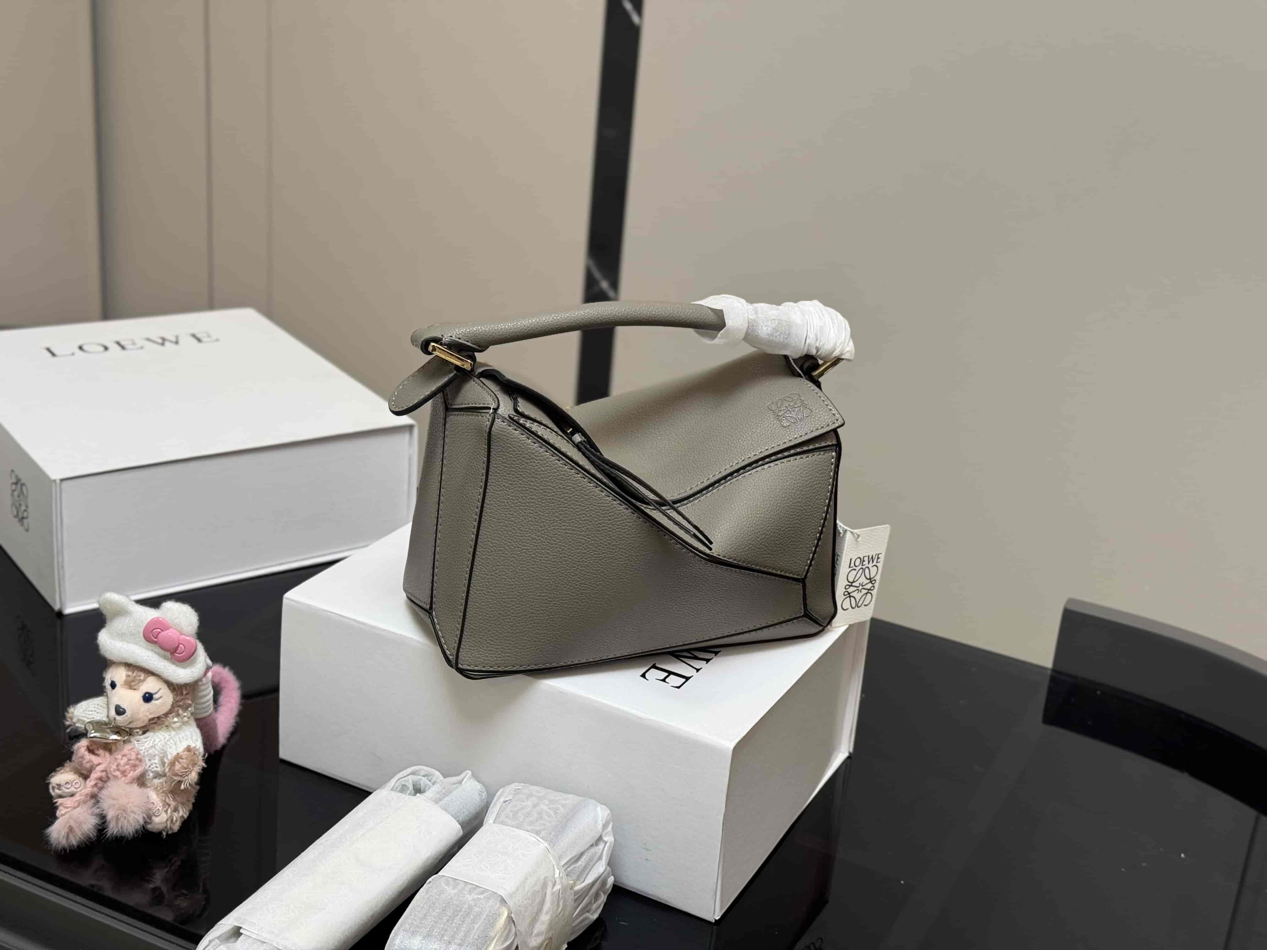 Small Puzzle bag in Calfskin