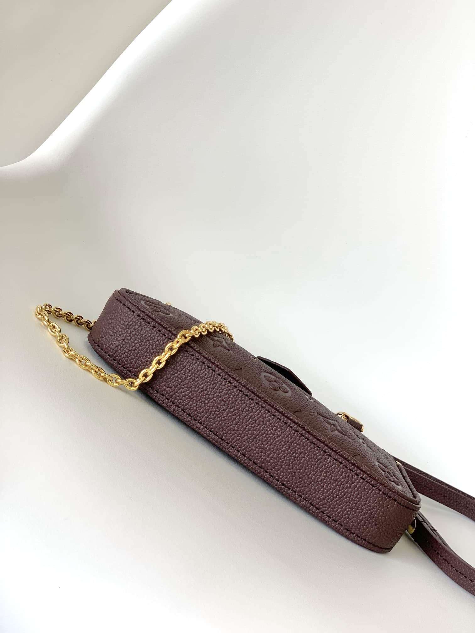 Louis Vuitton EASY POUCH ON STRAP Monogram Empreinte Leather M81862 High