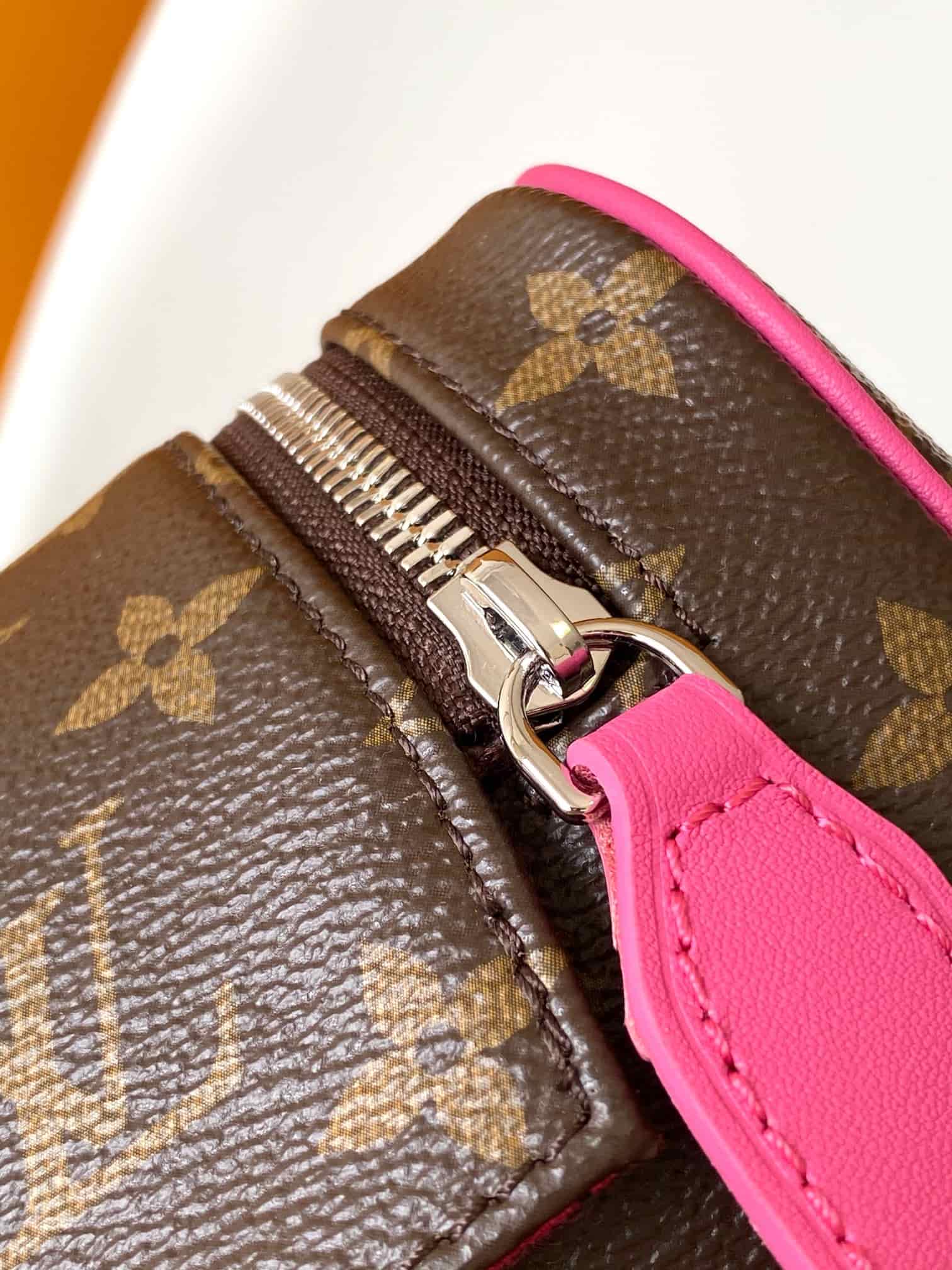 Louis Vuitton Dopp Kit Pondichery Pink Monogram Macassar coated canvas M12641 High
