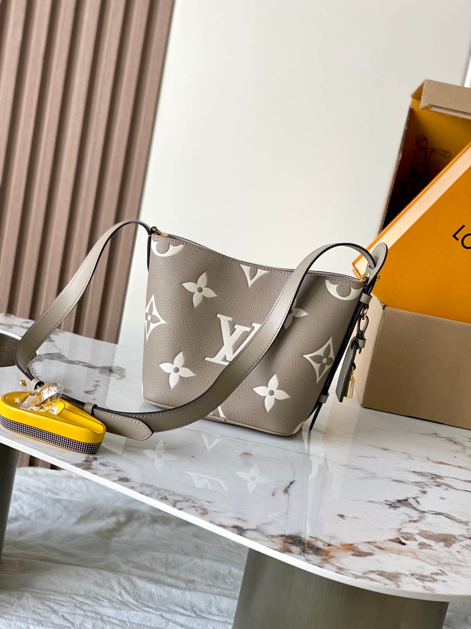 Louis Vuitton All In BB Monogram Empreinte Leather M13045 Top