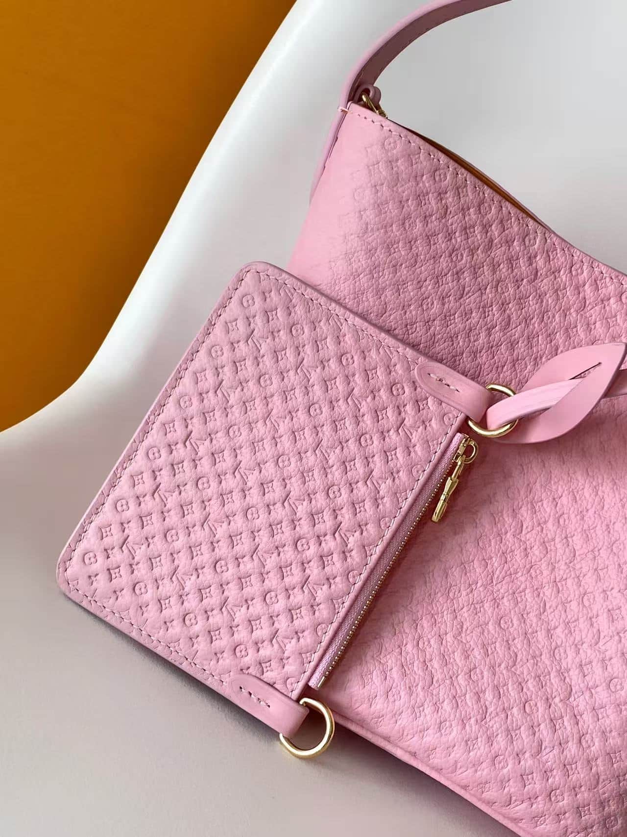 Louis Vuitton All In BB Light Bliss Calfskin leather M28886 High