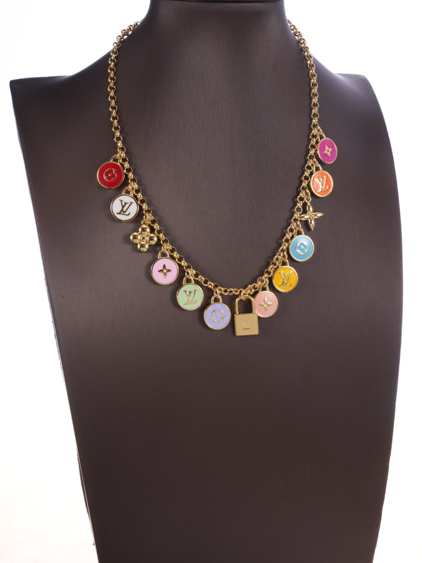 Louis Vuitton Confetti Necklace High