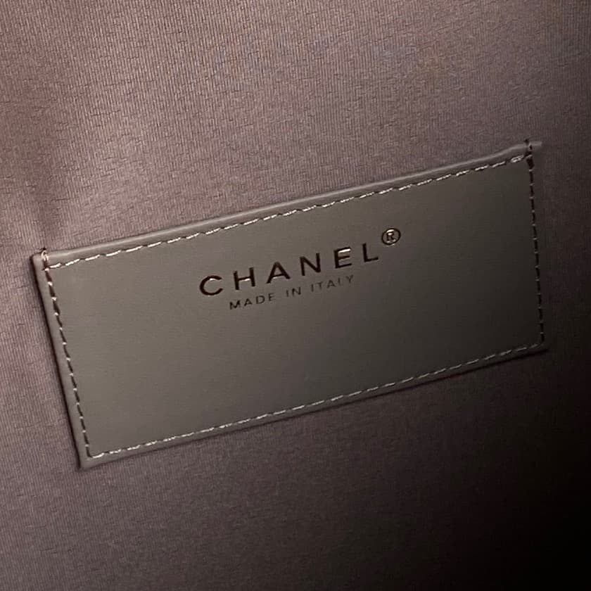 Chanel 25 Medium Hobo Medium handbag AS5311 Suede & Gold-tone Metal Beige High