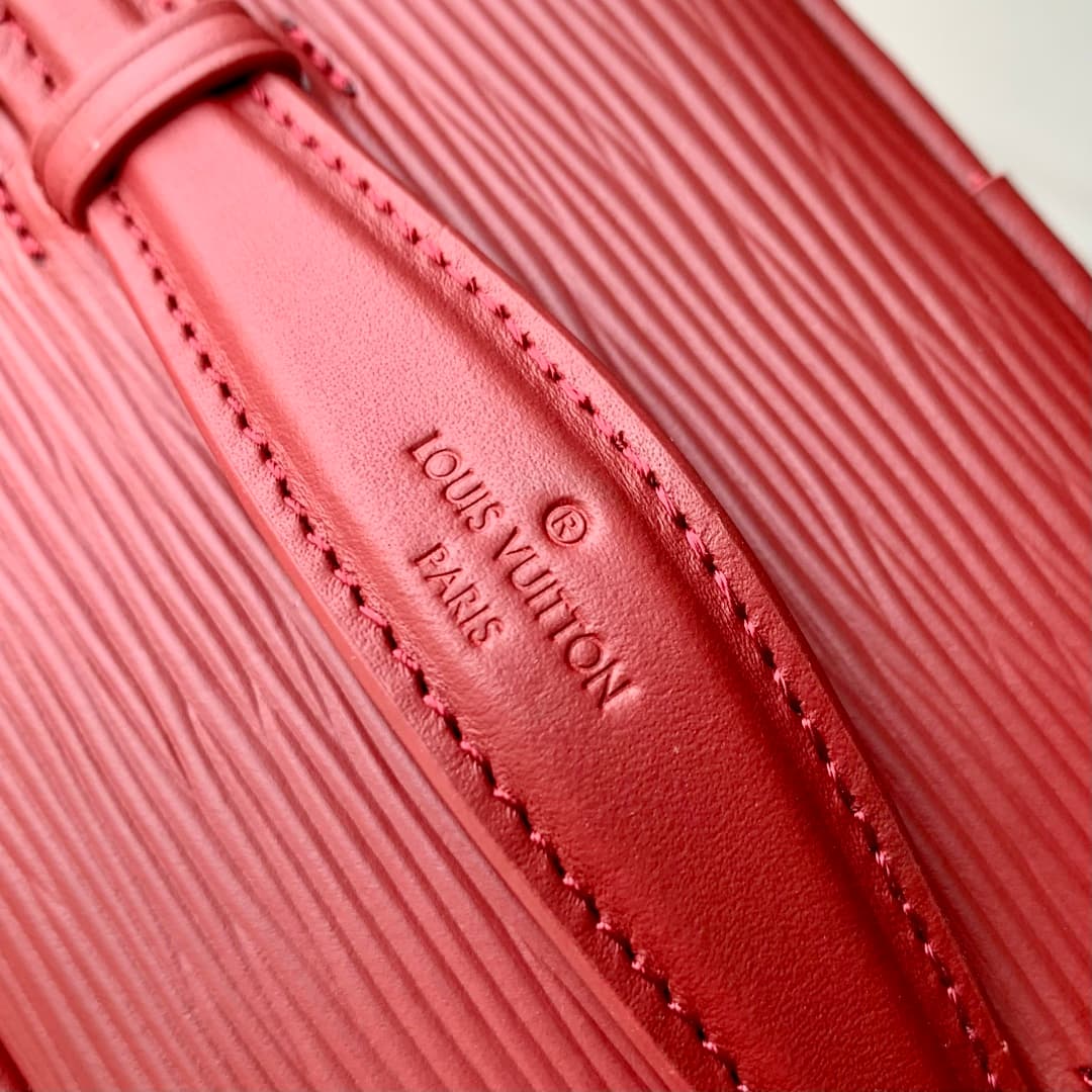 Louis Vuitton Nice Nano Epi grained leather Tender M25857 Monogram Red High