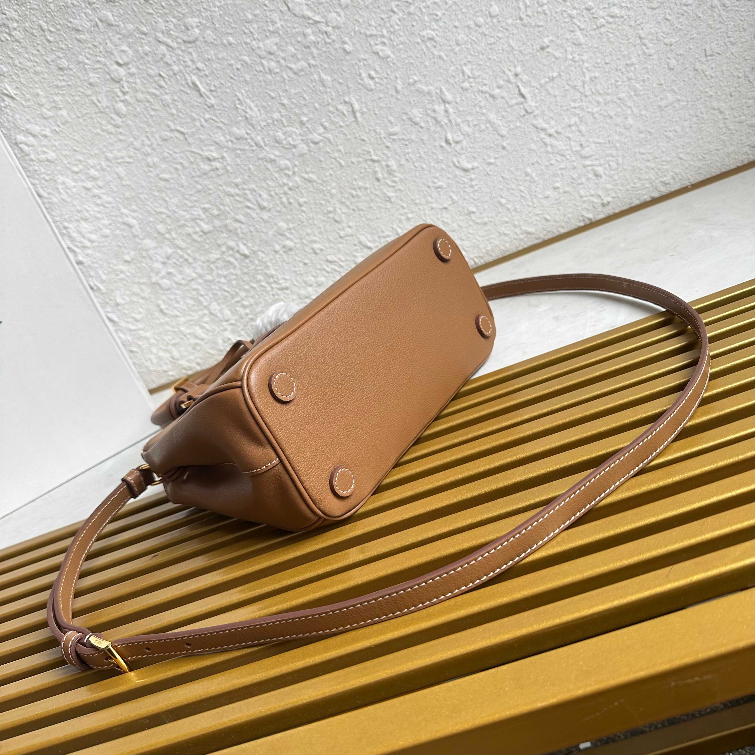 Prada Galleria small Saffiano leather bag 1BA896 Caramel High