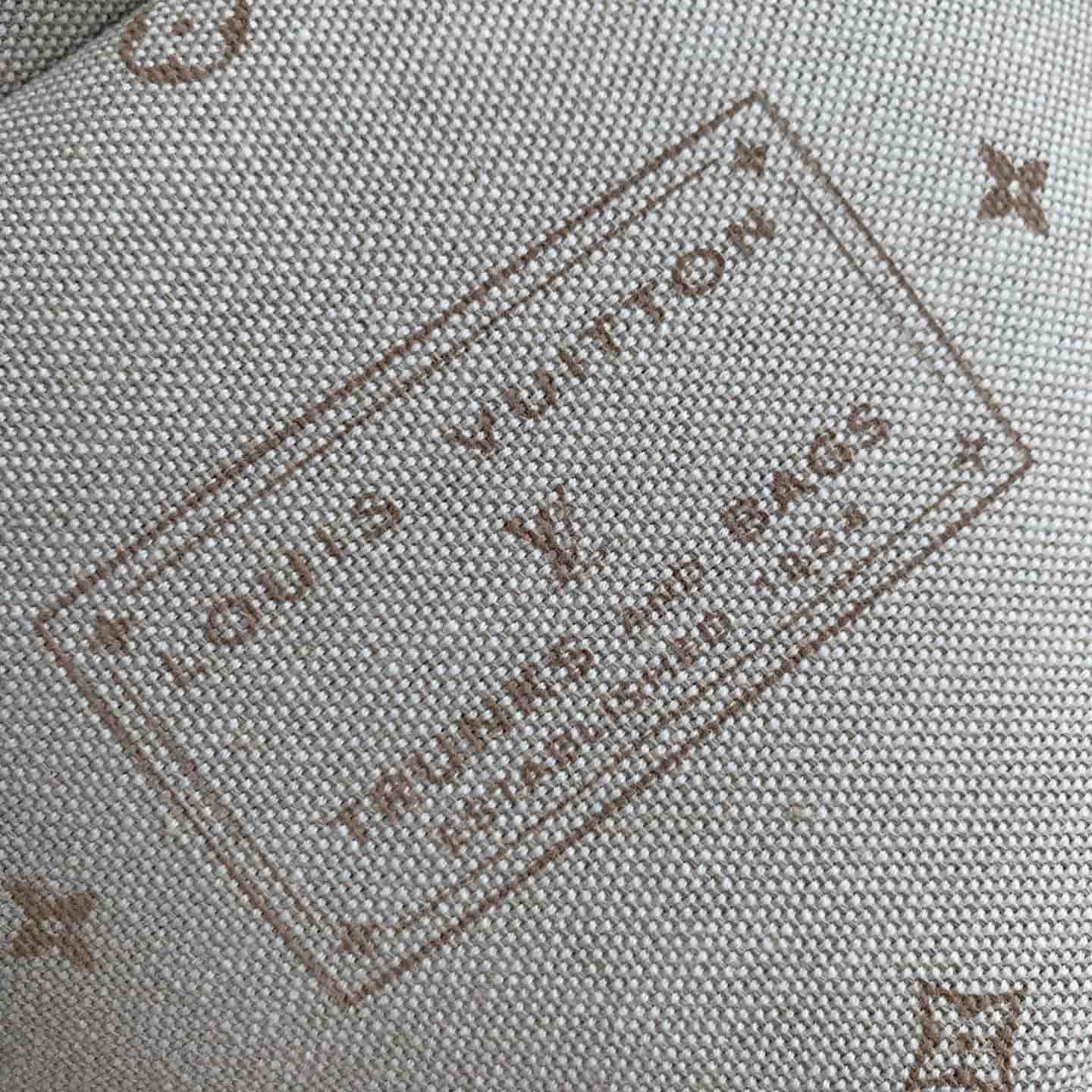 Louis Vuitton Nice Mini Rose Ruban Pink Monogram Emblème cotton canvas M29667 High