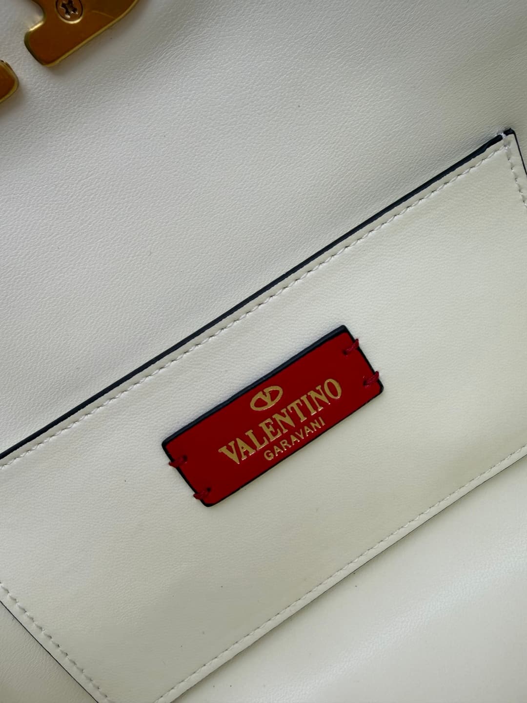 Valentino Garavani Devain Small Nappa Shoulder Bag White High