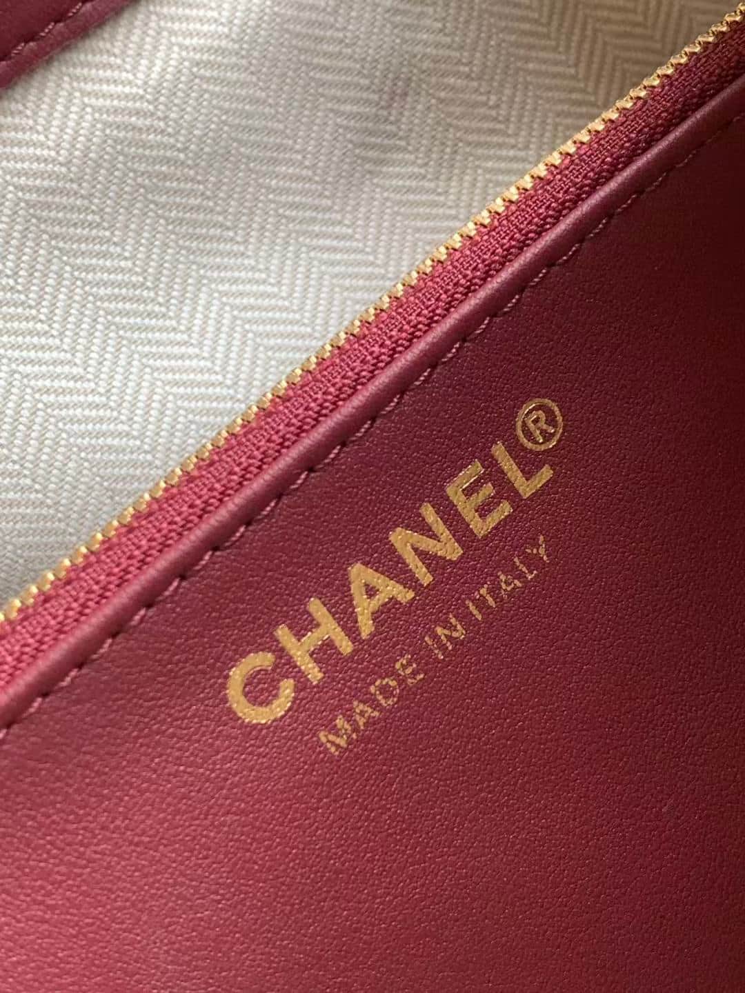 Chanel Small Bucket Bag Suede Calfskin & Gold-Tone Metal Dark Beige AS6584 A
