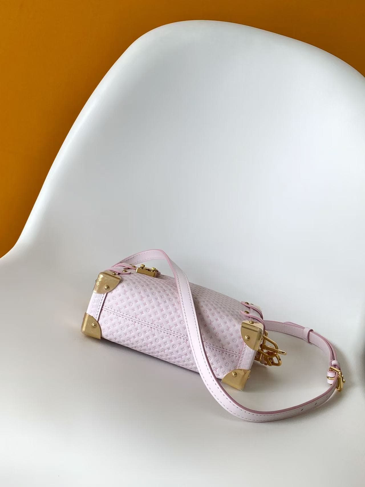 Louis Vuitton Side Trunk PM Light Bliss Monogram Coated canvas M28566 High
