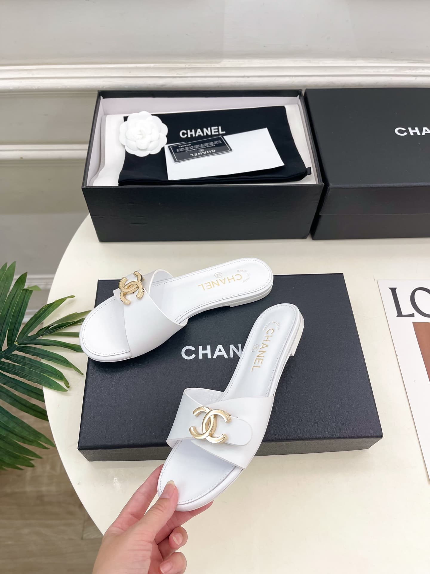 Chanel Calfskin Mules Women