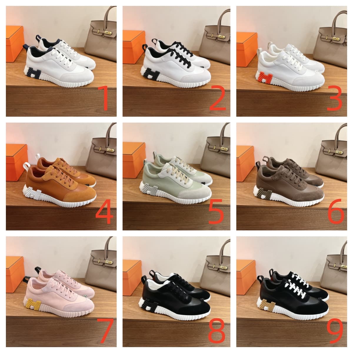 Hermes Bouncing sneaker Shoes Men Women