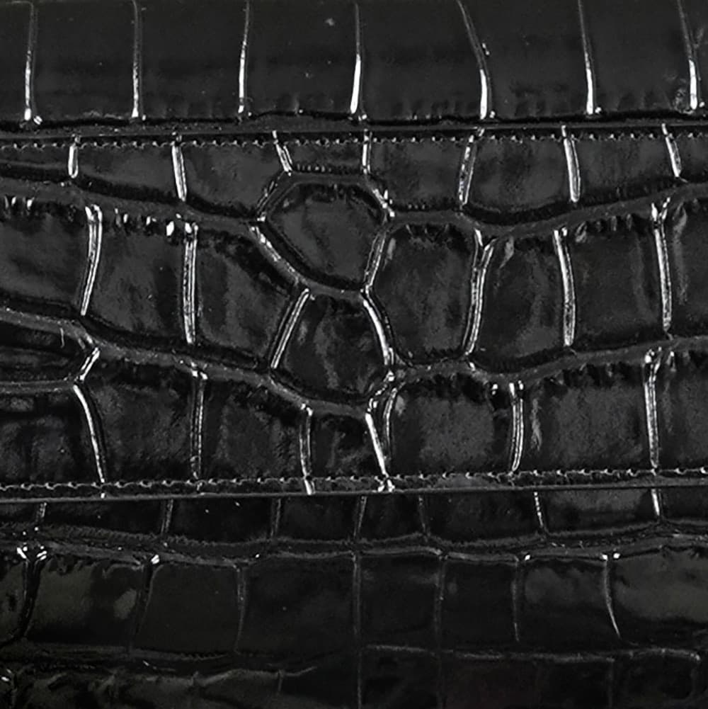 Chanel Mini Timeless Classic Barrel Bag crocodile-embossed calfskin& Gold-Tone Metal Black AP5390 A