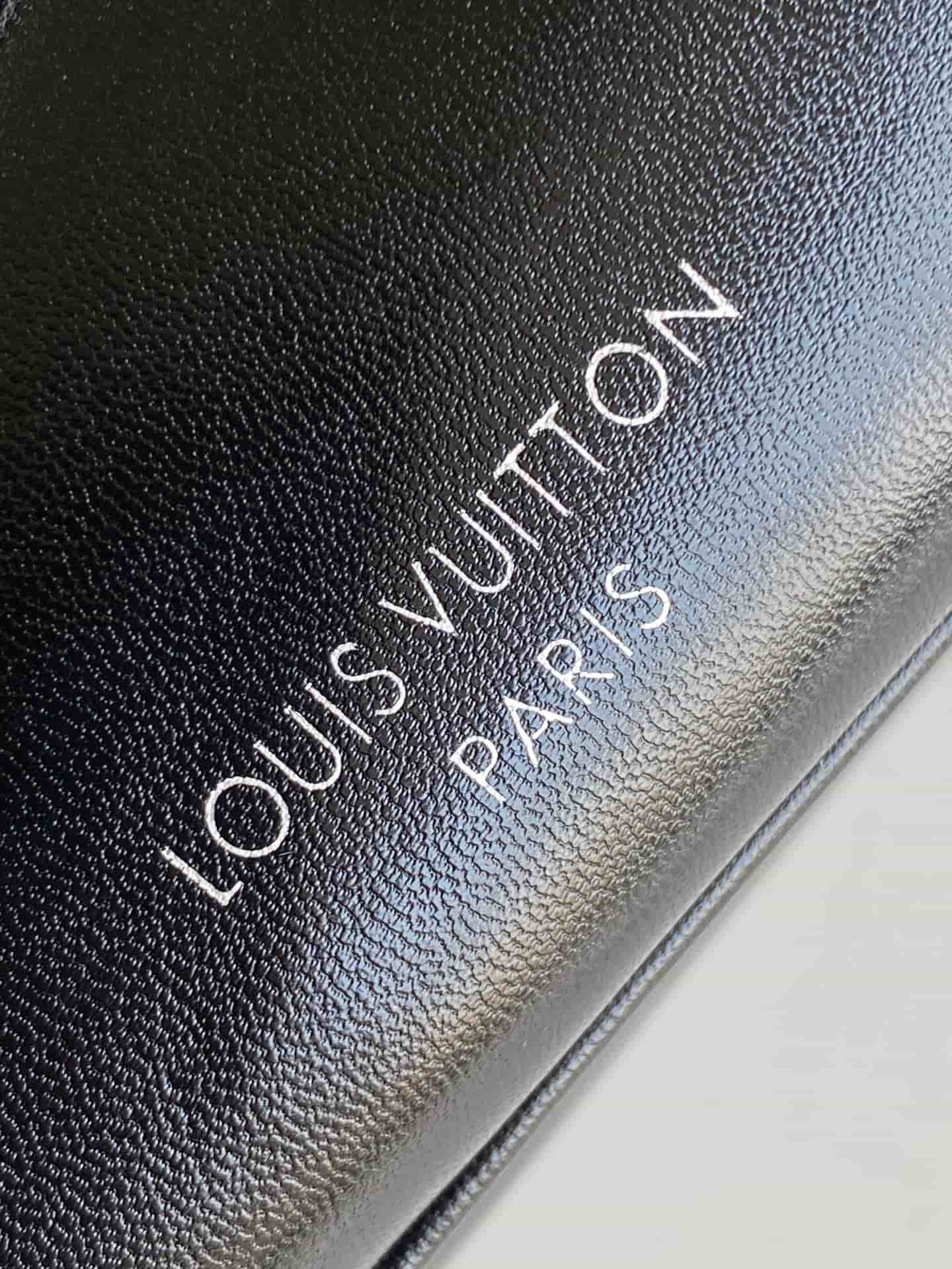 Louis Vuitton Sunset Vibe Black Lambskin leather M12192 High