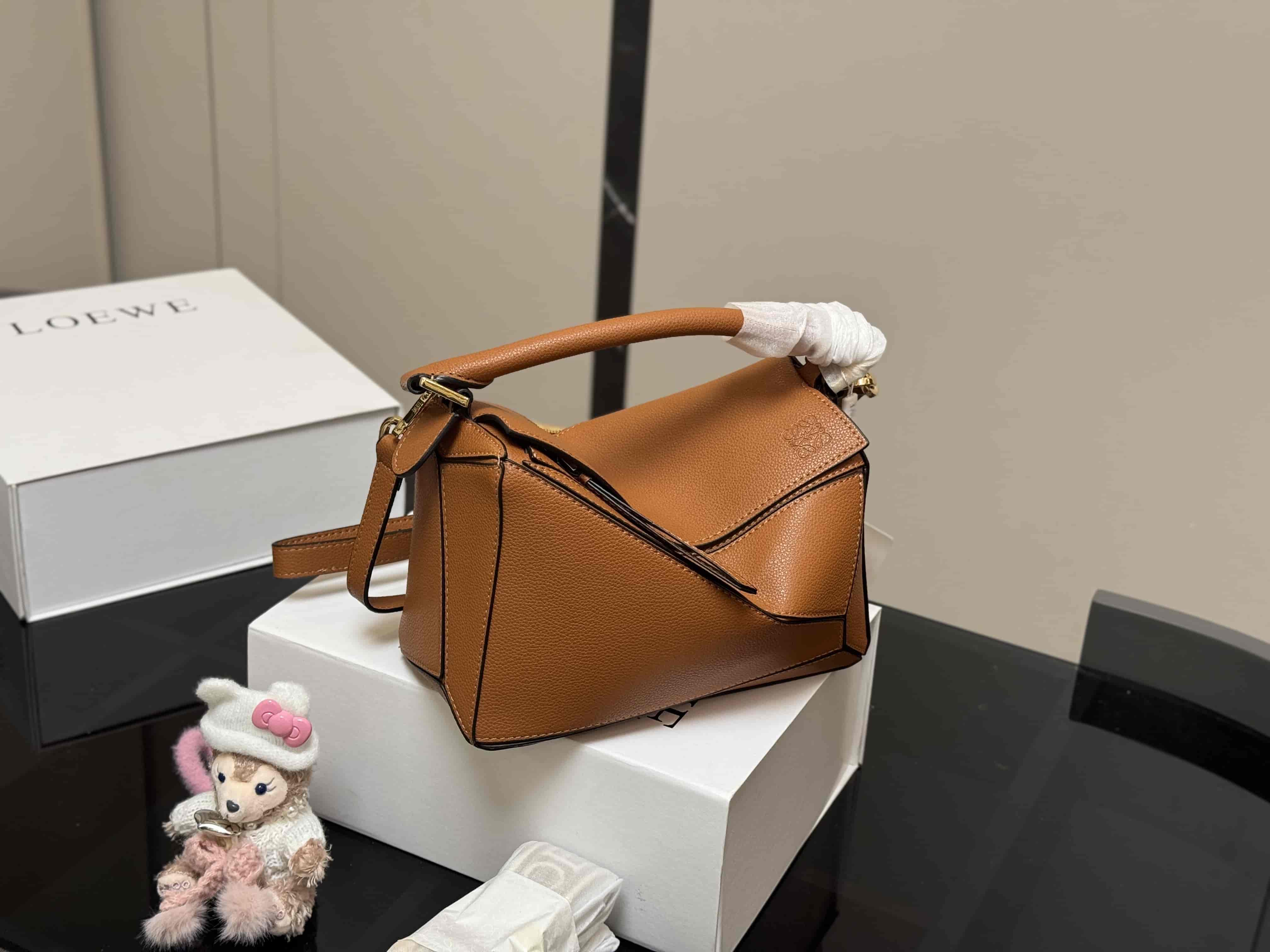 Small Puzzle bag in Calfskin