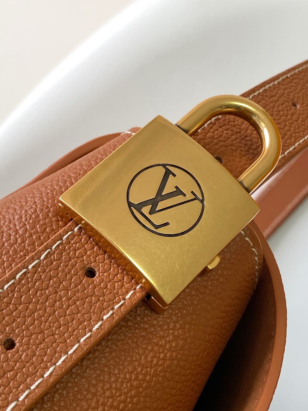 Louis Vuitton Low Key Messenger Cognac Brown Calfskin leather M13151 High