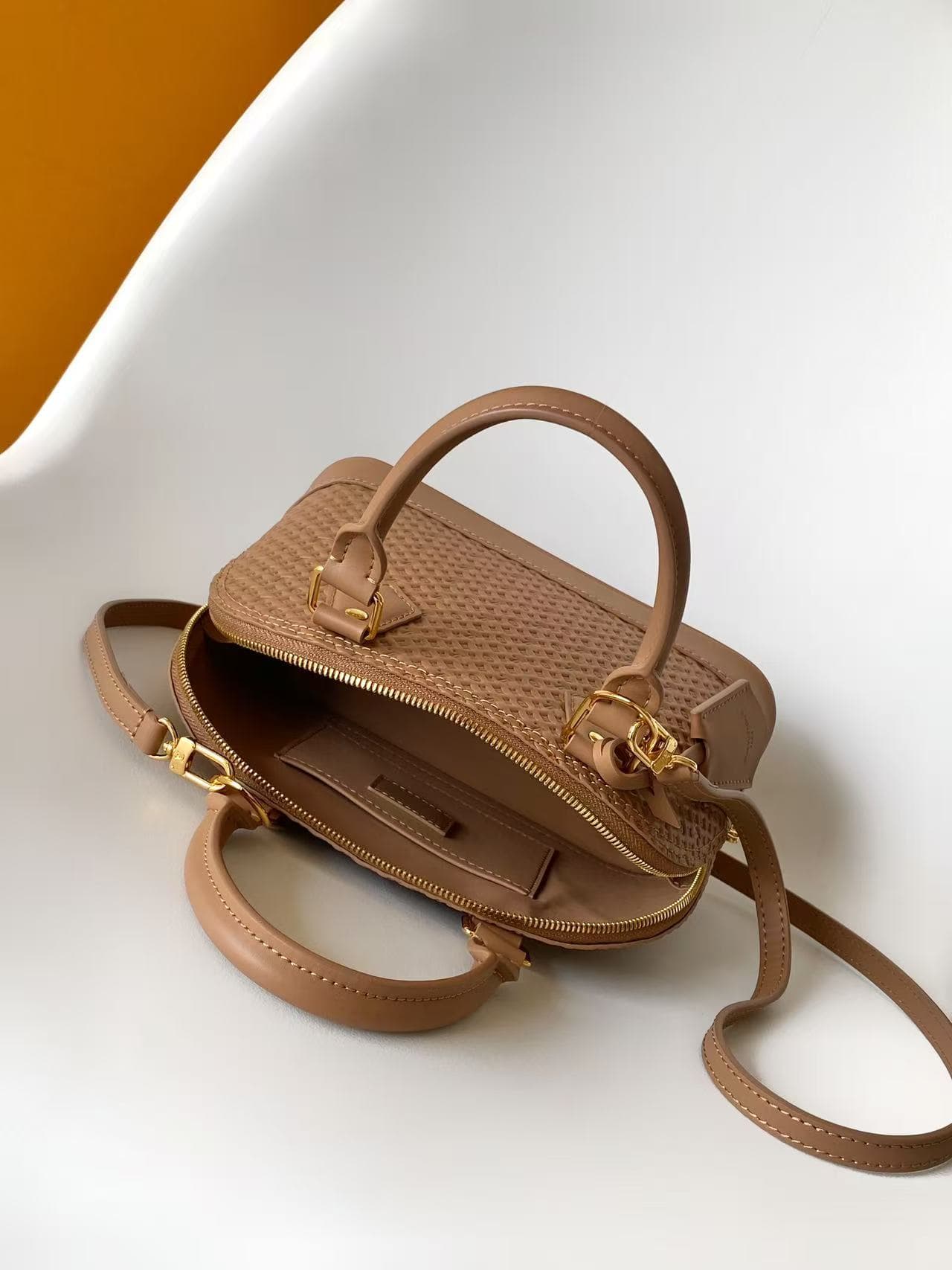 Louis Vuitton Alma BB Noisette Calfskin leather M29491 High