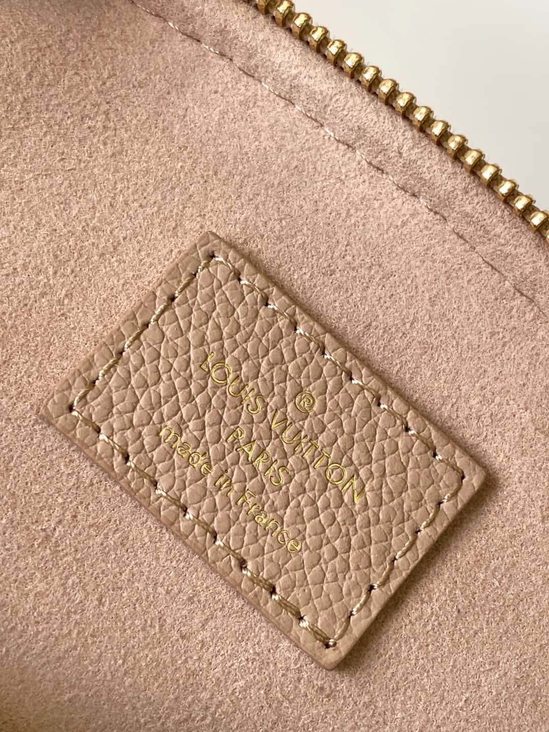 Louis Vuitton Mini Bumbag Sand Monogram Empreinte Leather M14420 High
