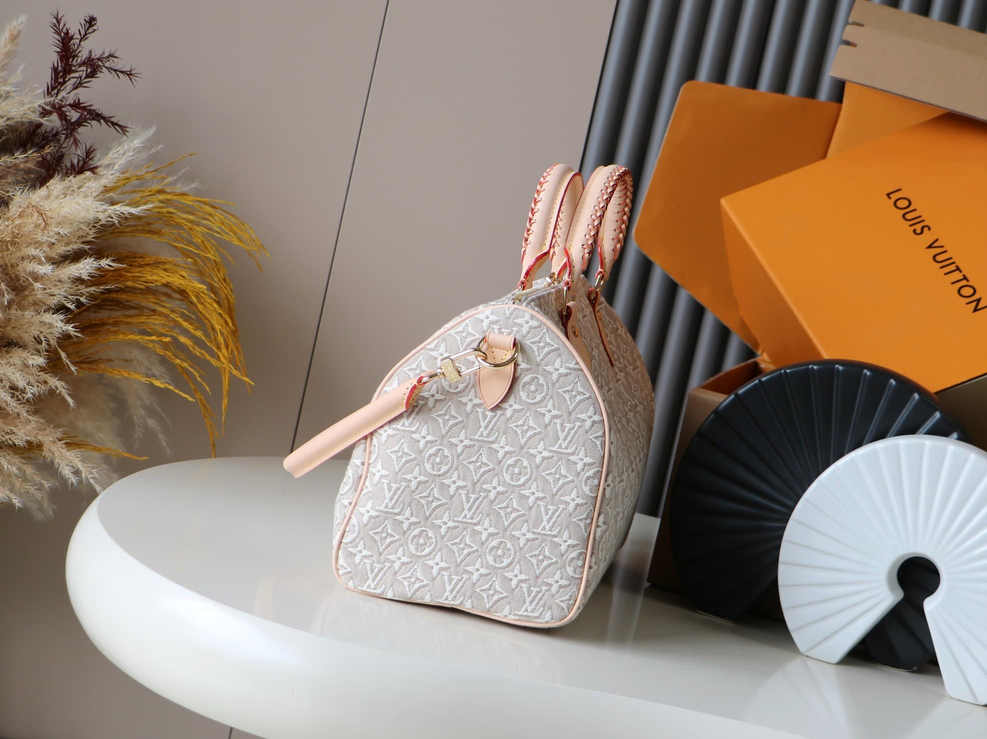 Louis Vuitton Speedy Soft 30 Monogram Emblème Peuplier M28479 High