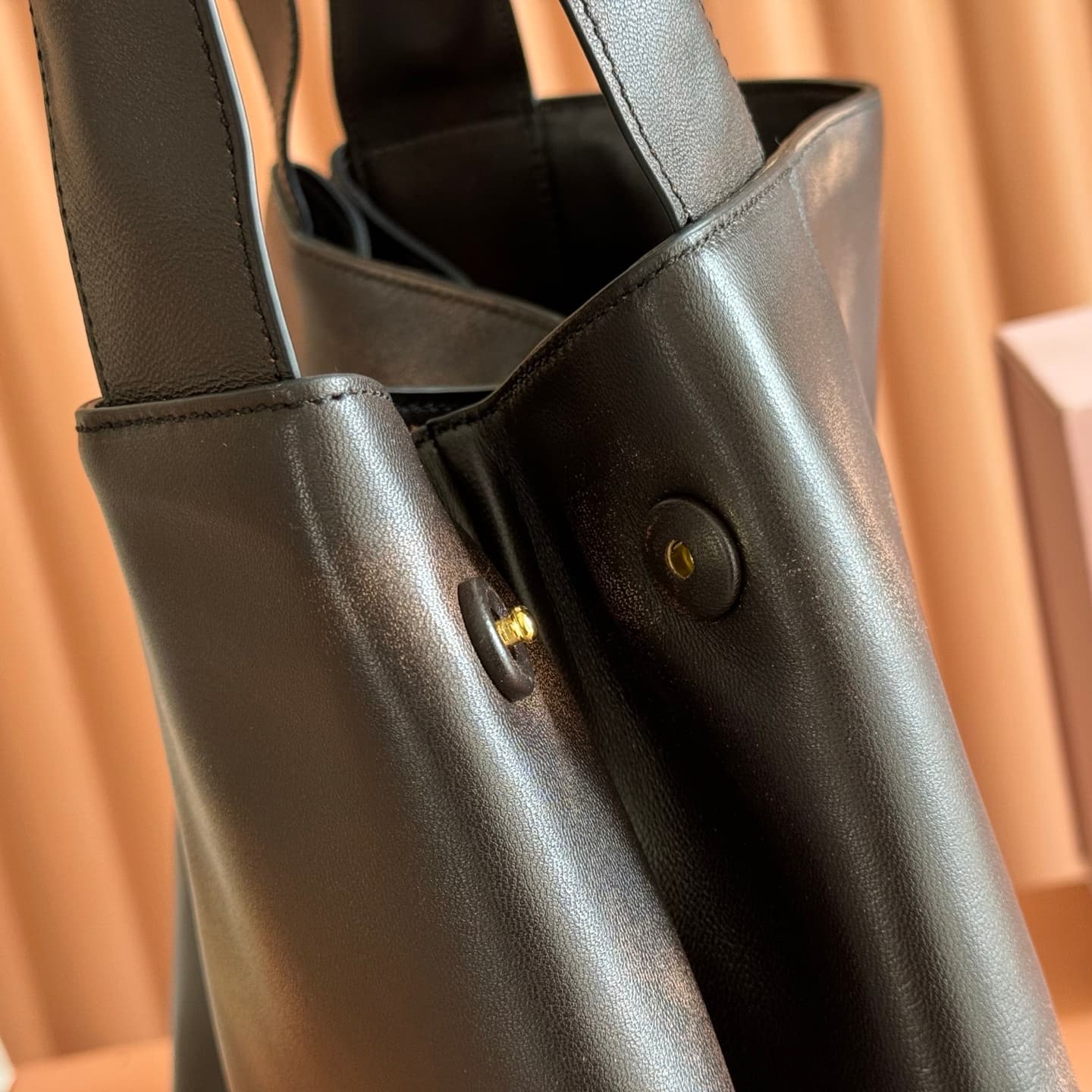 Miu Miu Leather Hobo Bag 5BC119 TOP