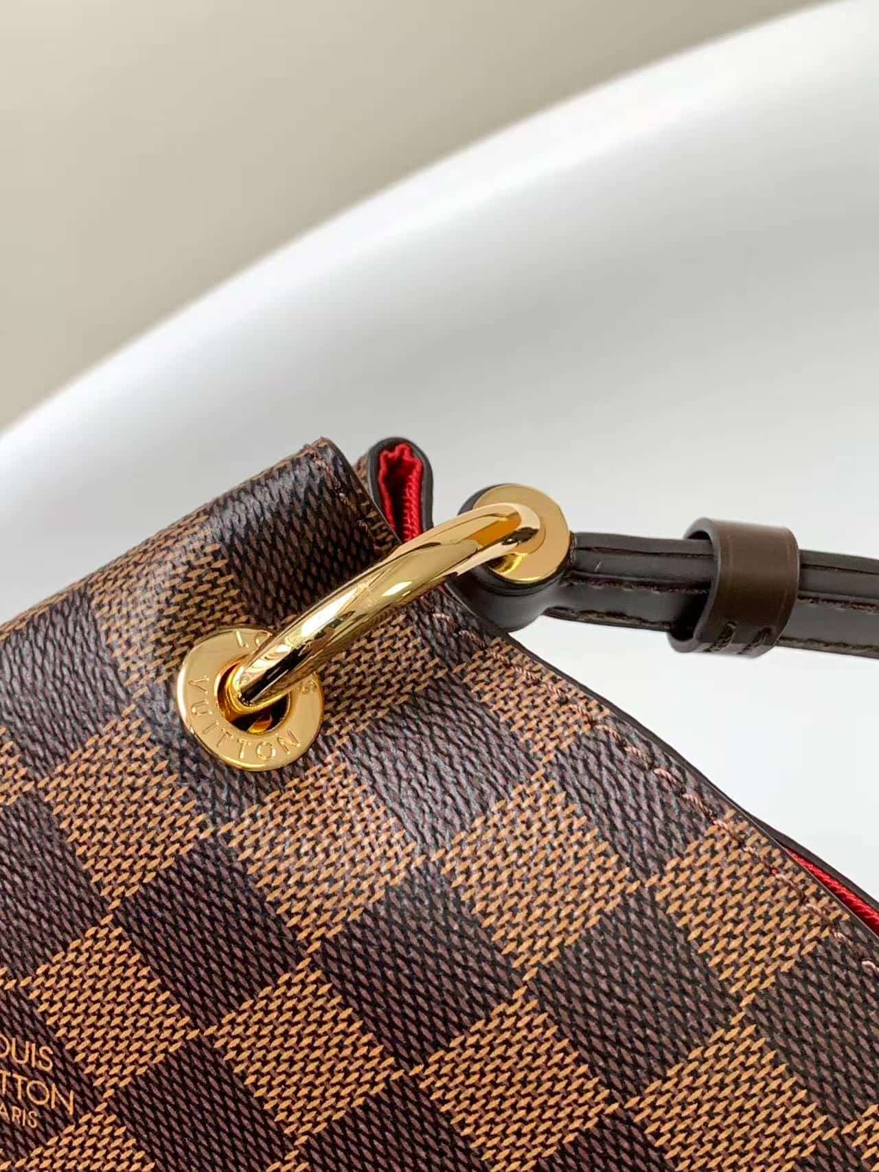 Louis Vuitton Graceful in Damier Ebene coated canvas High