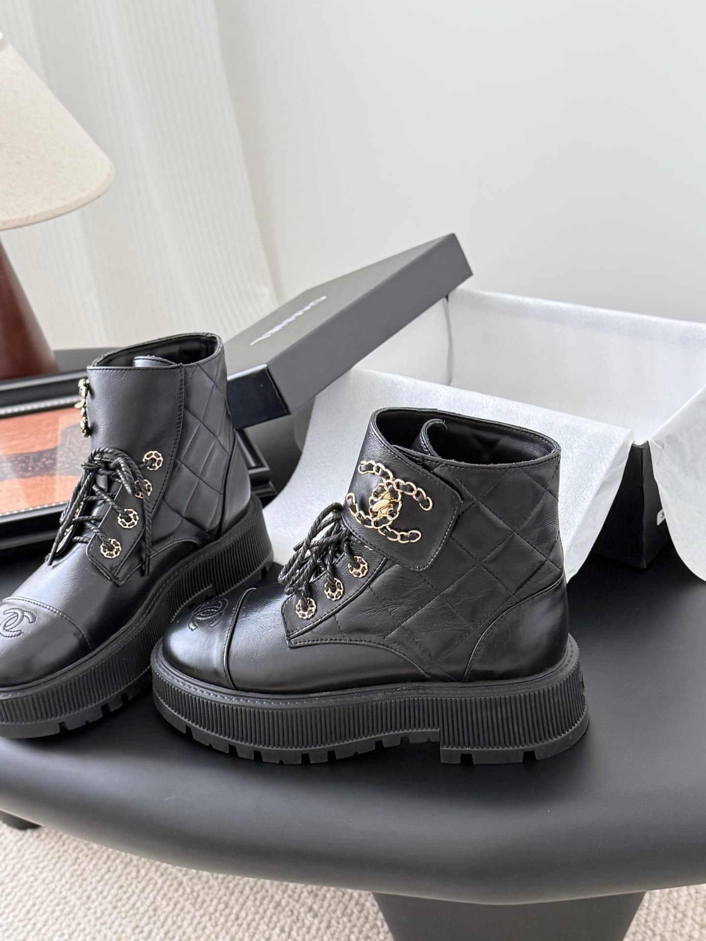 Chanel Boots Shoes Women